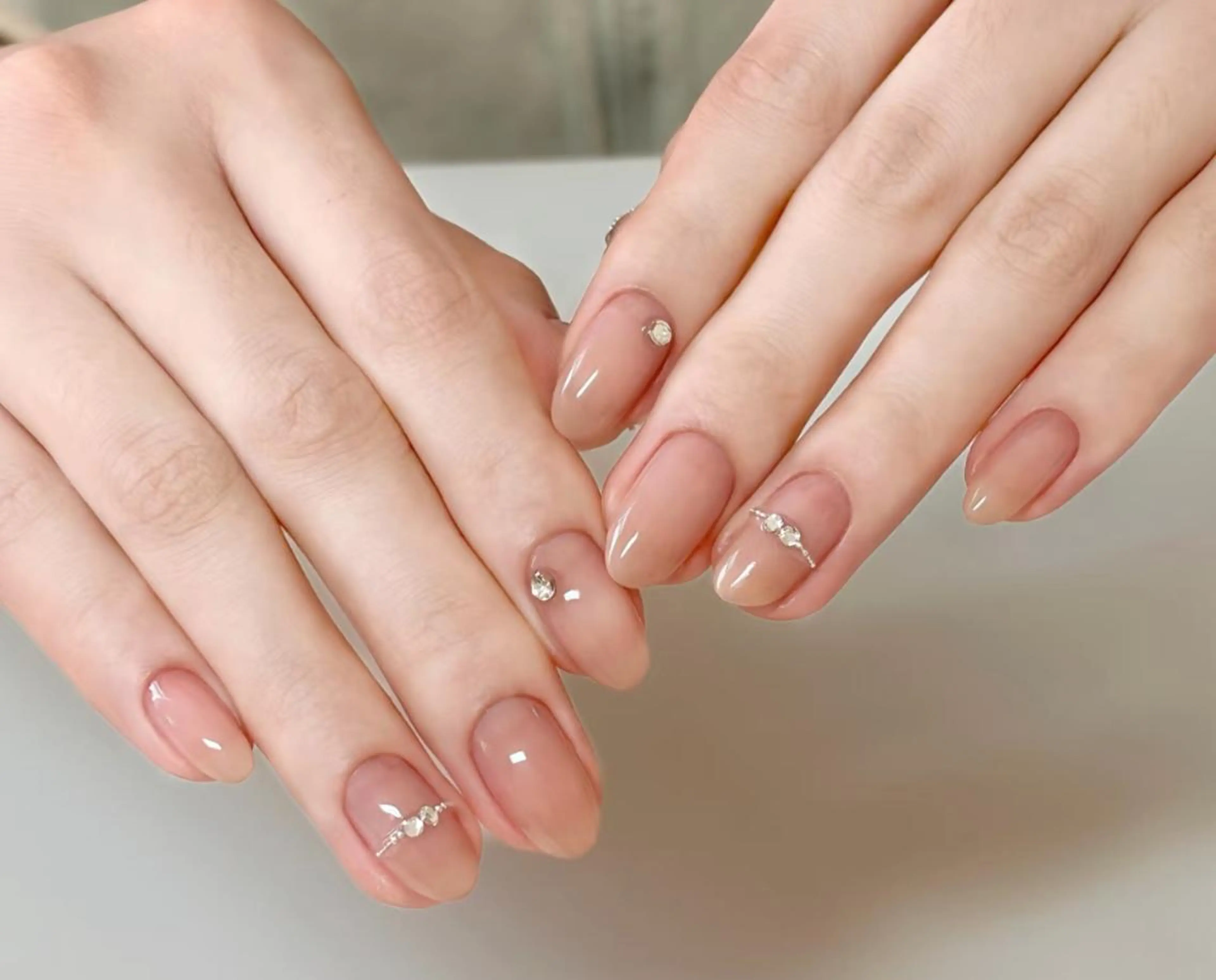 ネイル ハンドネイル ハンドケア 🍑 momo_nailのネイルデザイン