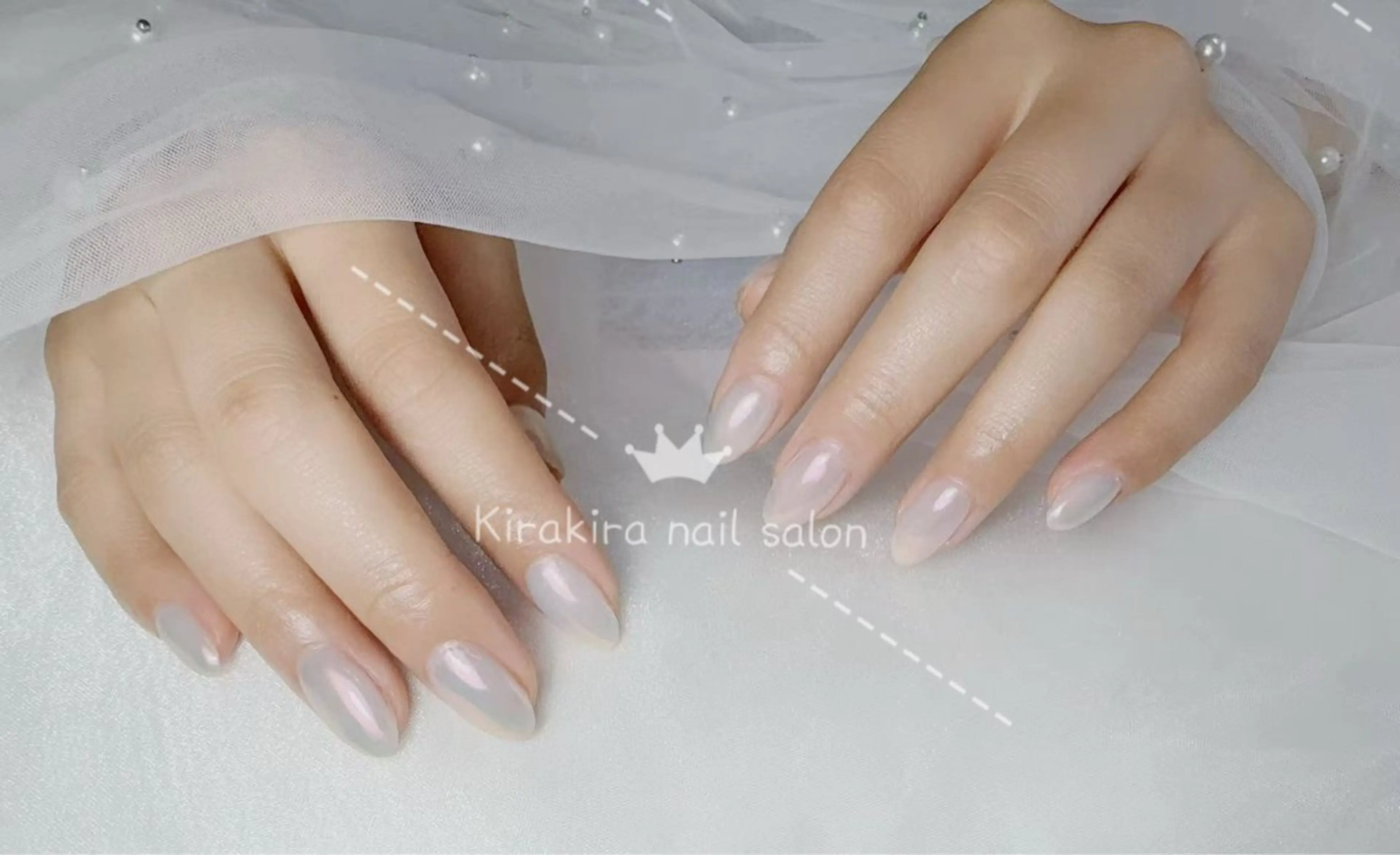 ネイル フットネイル マグネットネイル オフィスネイル ピンク シンプルネイル Kirakira Nail salonのネイルデザイン