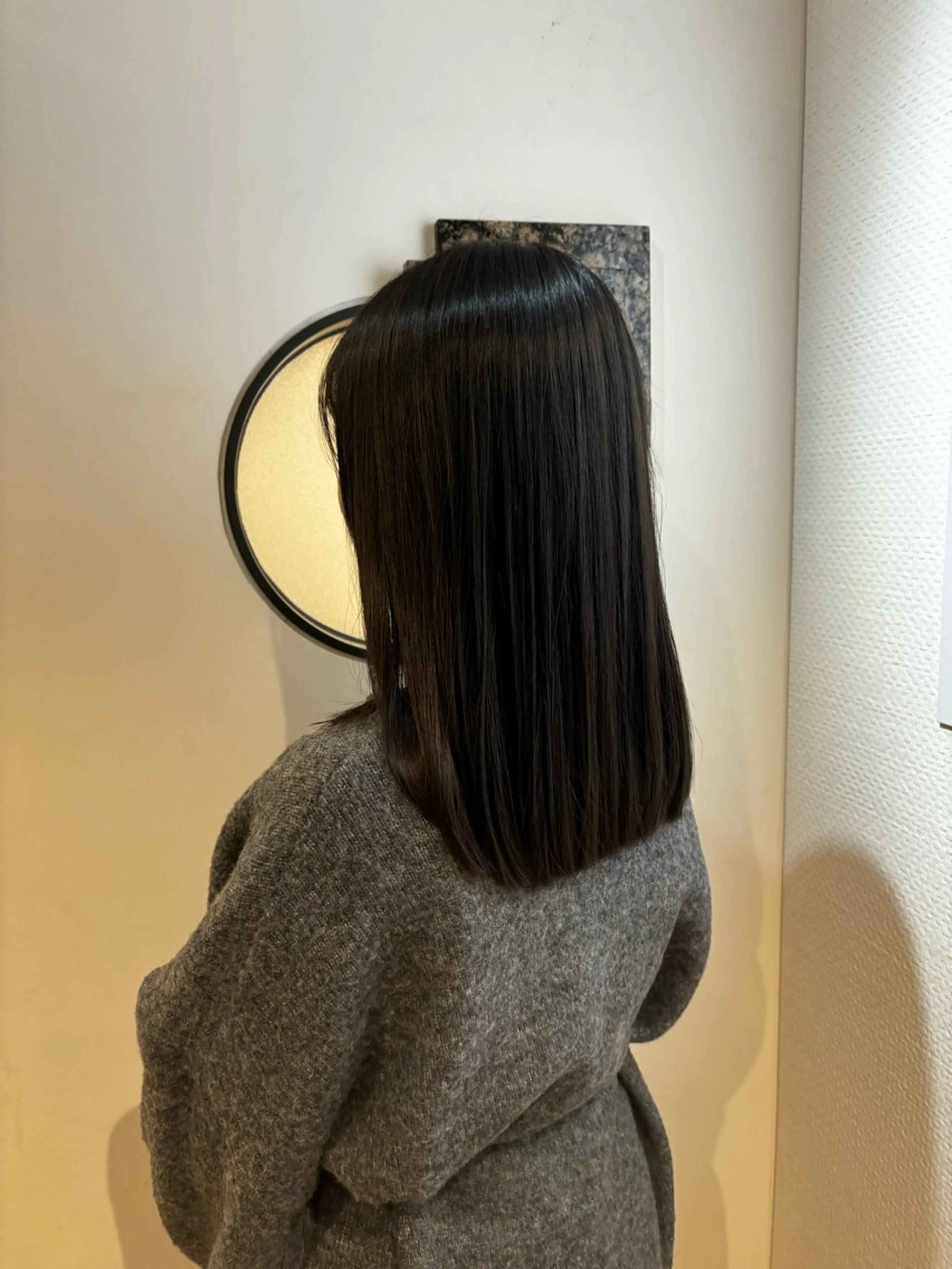 ロング ハヤシ ルカのヘアスタイル