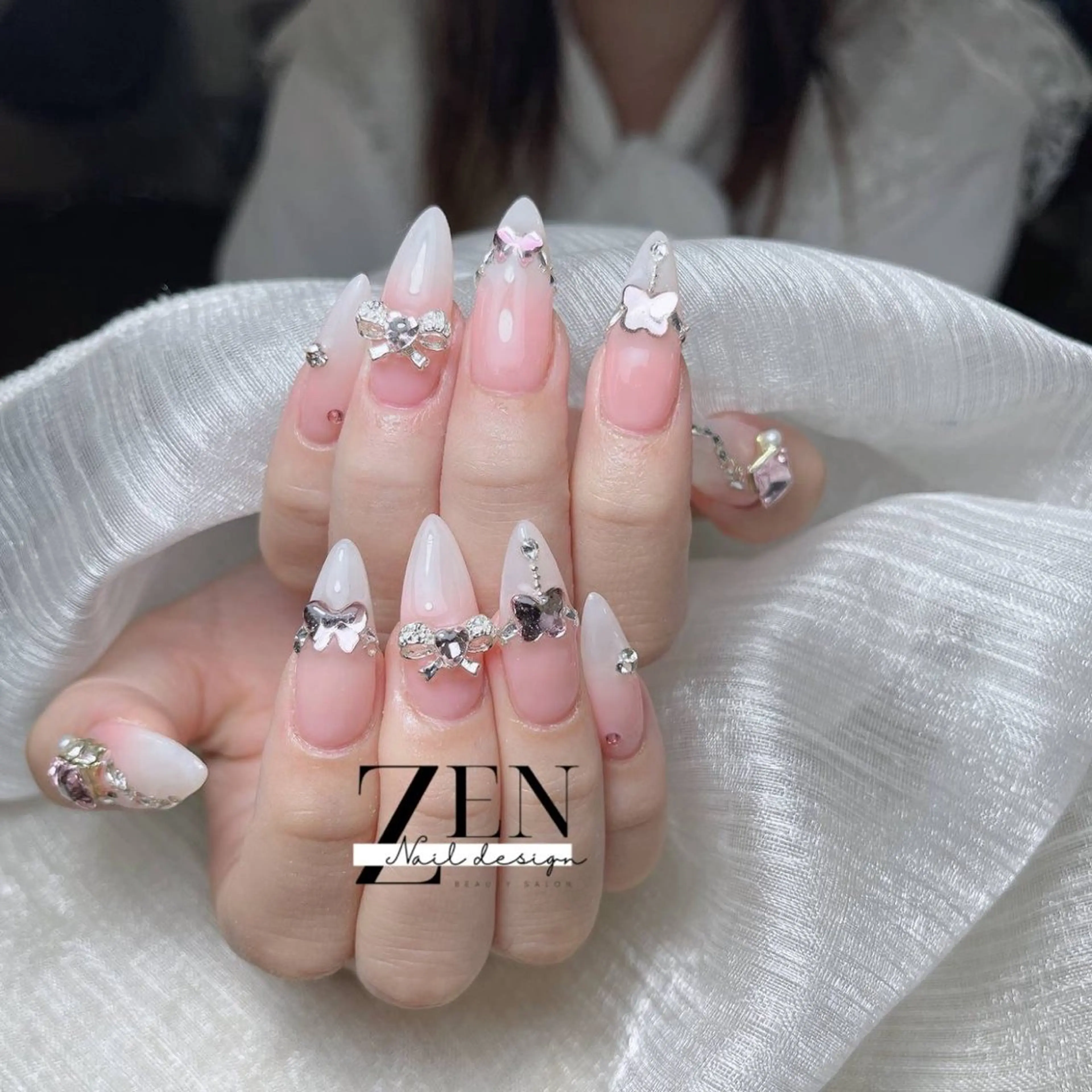ネイル 持ち込み スカルプネイル ネイルチップ ハンドネイル Zen Nail Design 池袋のネイルデザイン