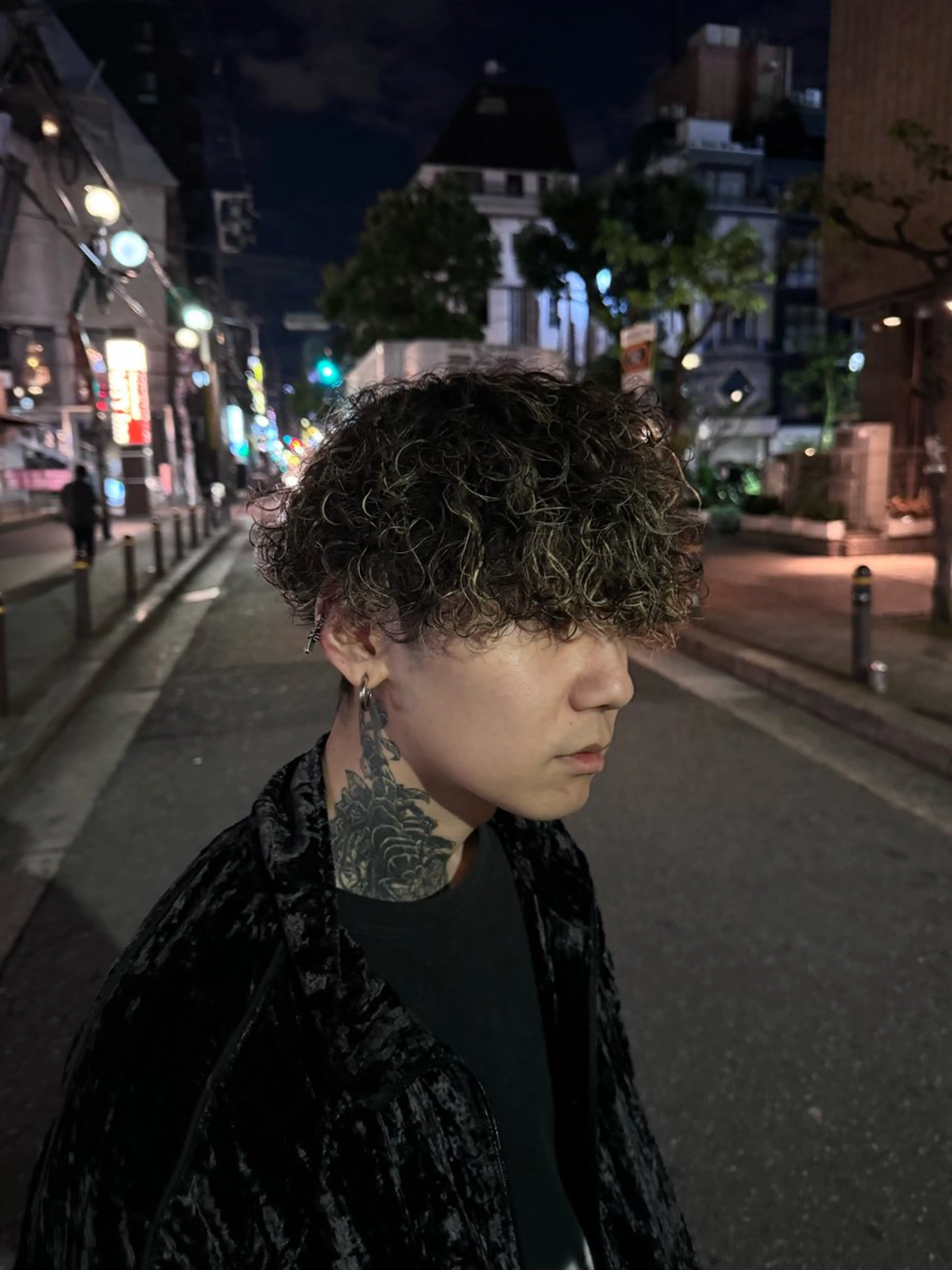 カラー パーマ メンズ NAOKI /海外風のヘアスタイル