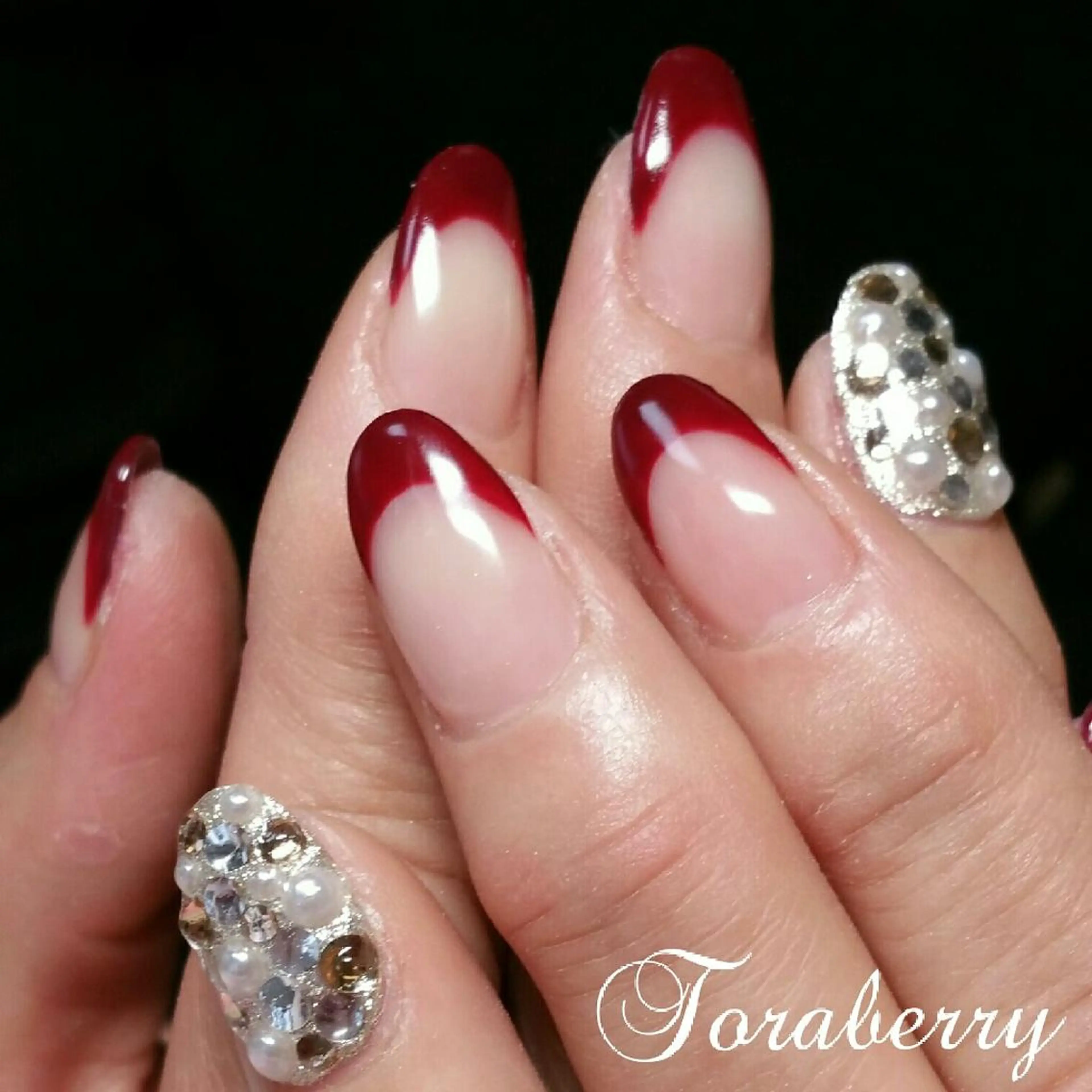 ネイル フレンチネイル ネイリスト なつみのネイルデザイン