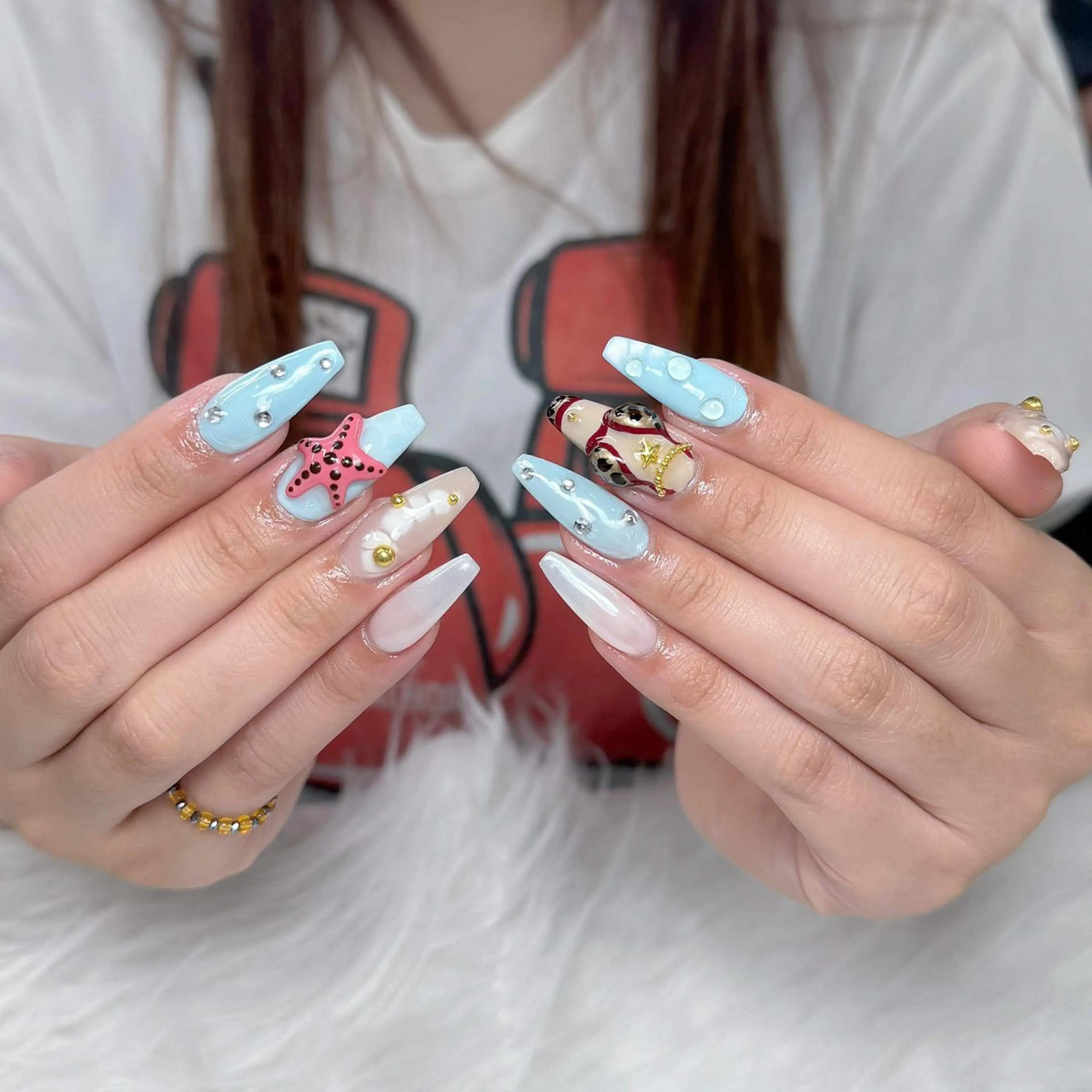 ネイル ハンドネイル ハンドケア Nova Nail Nambaのネイルデザイン