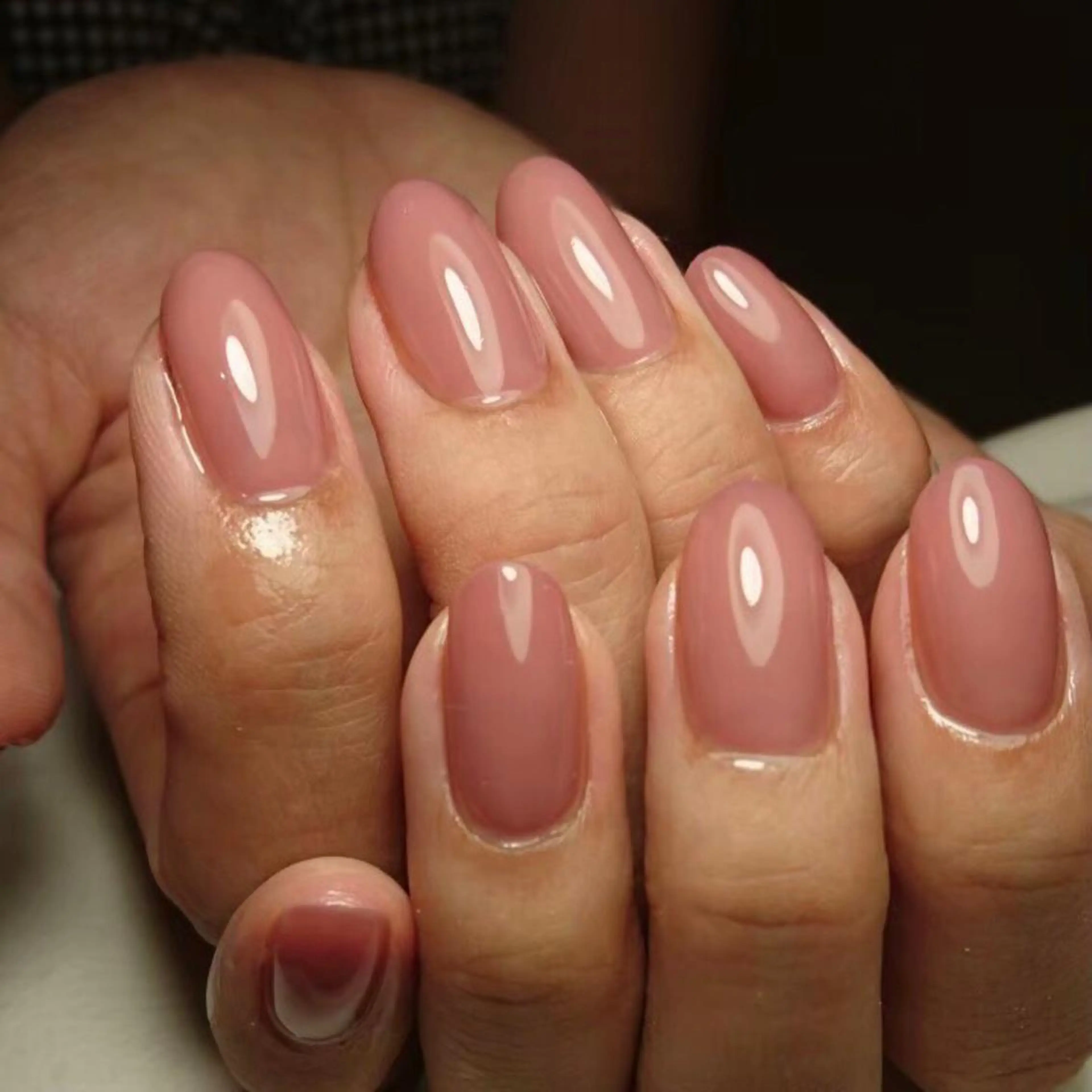 【美爪育成】ワンカラーの写真