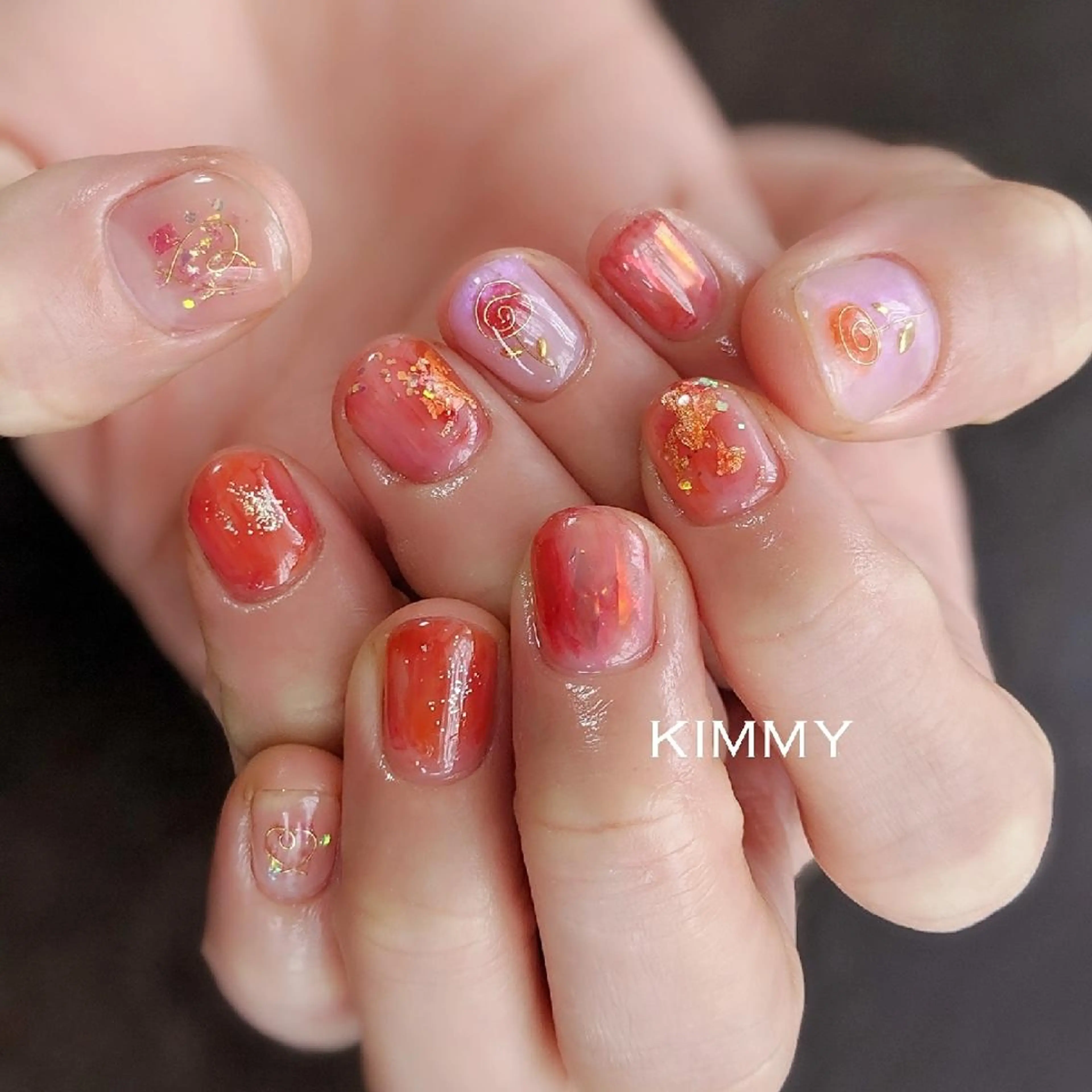 ネイル ハンドネイル kimmy nailsのネイルデザイン