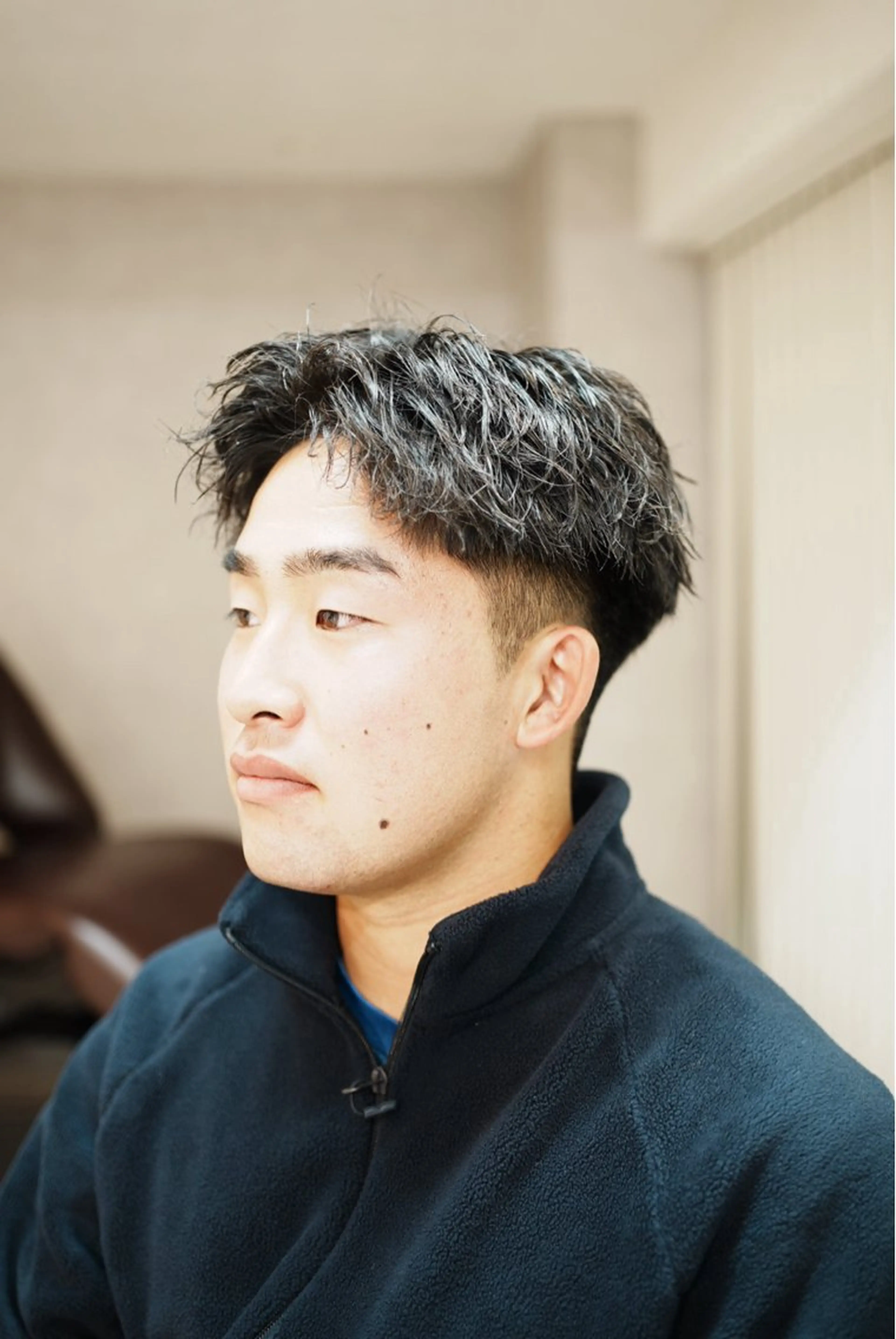 メンズカット+眉カット付きの写真