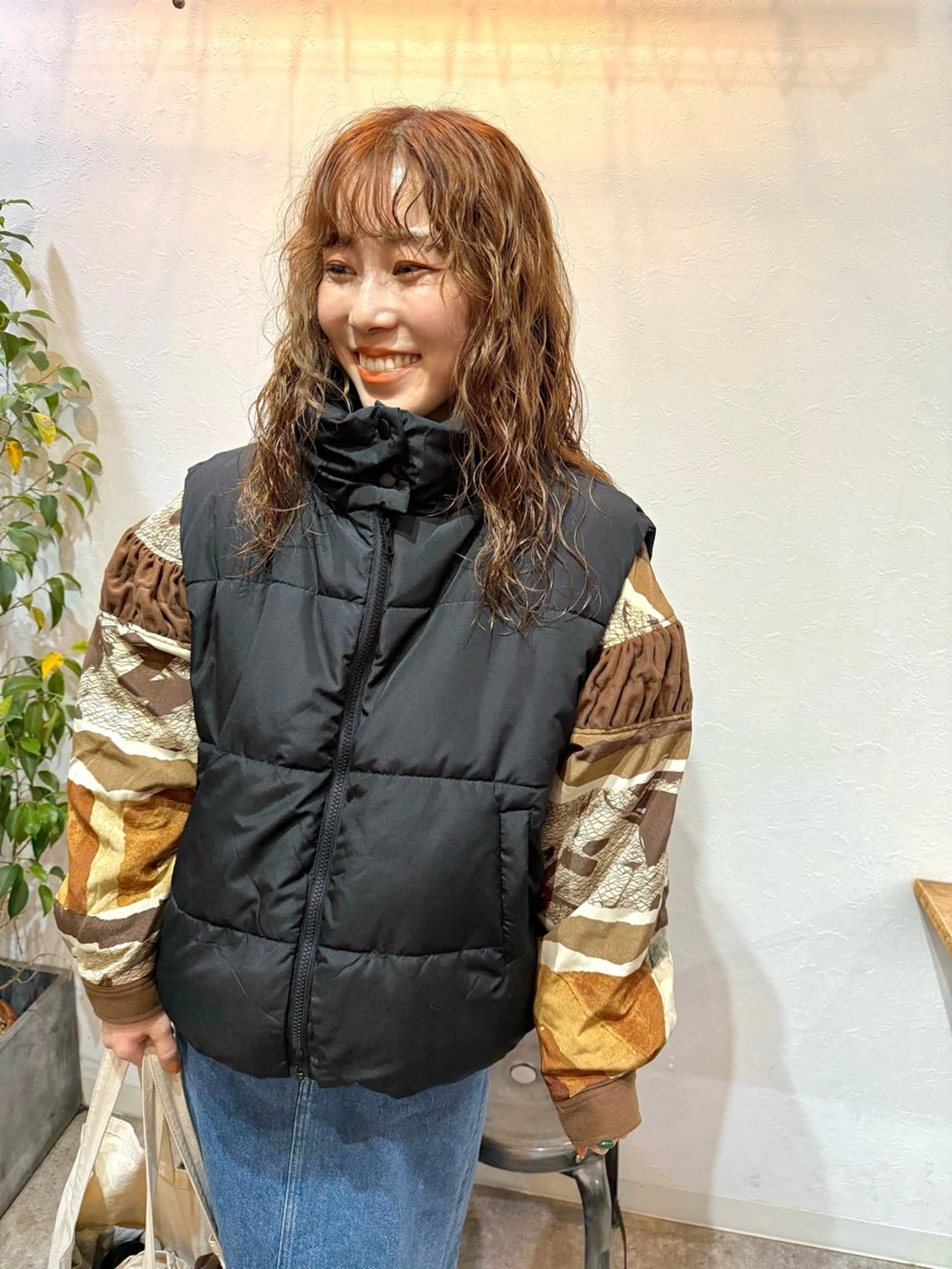 ミディアム パーマ ミディアムパーマ パーマ/透明感カラー /ボブ/吉田一生のヘアスタイル