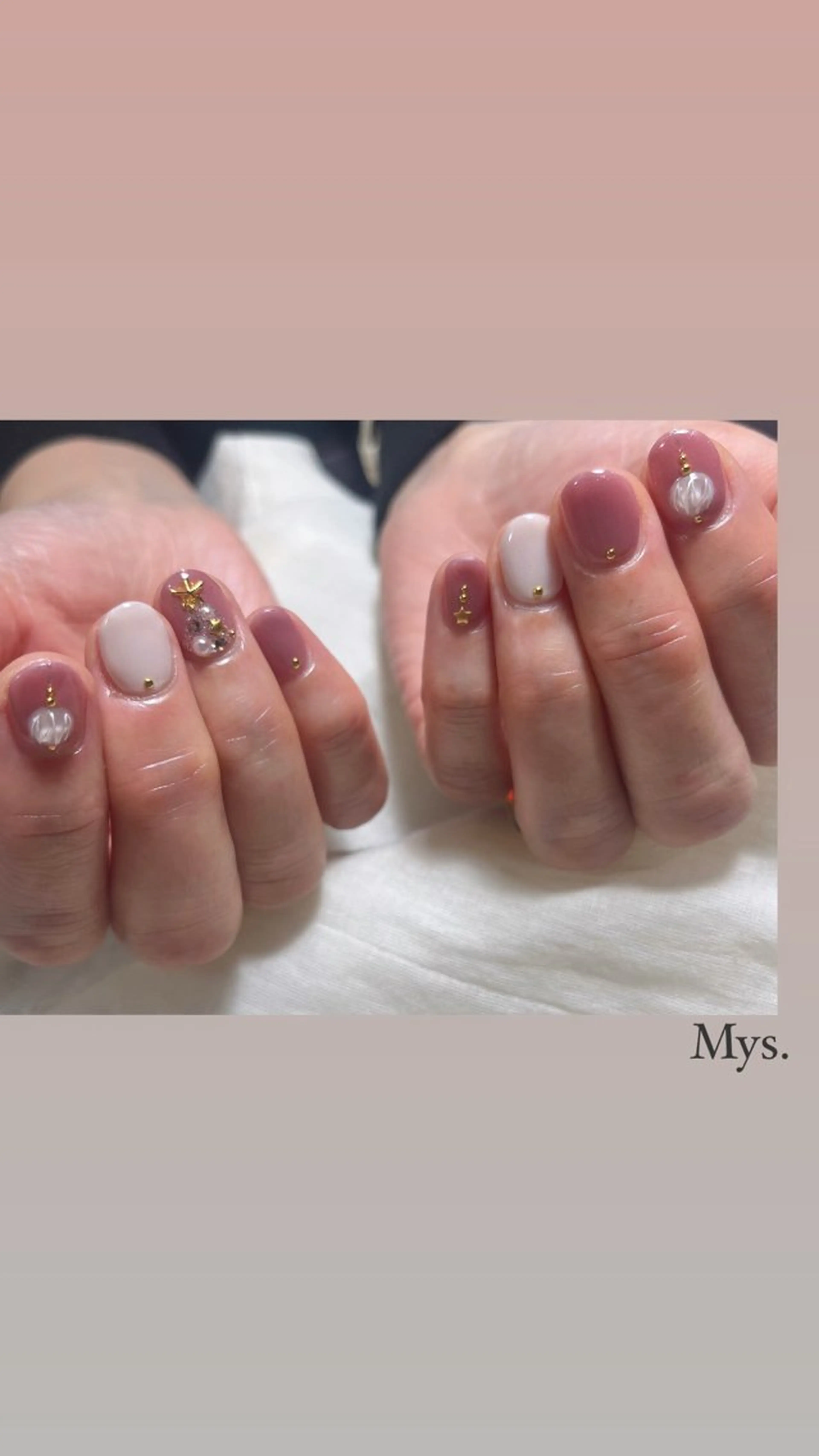 ネイル Mys. 松本結衣のネイルデザイン