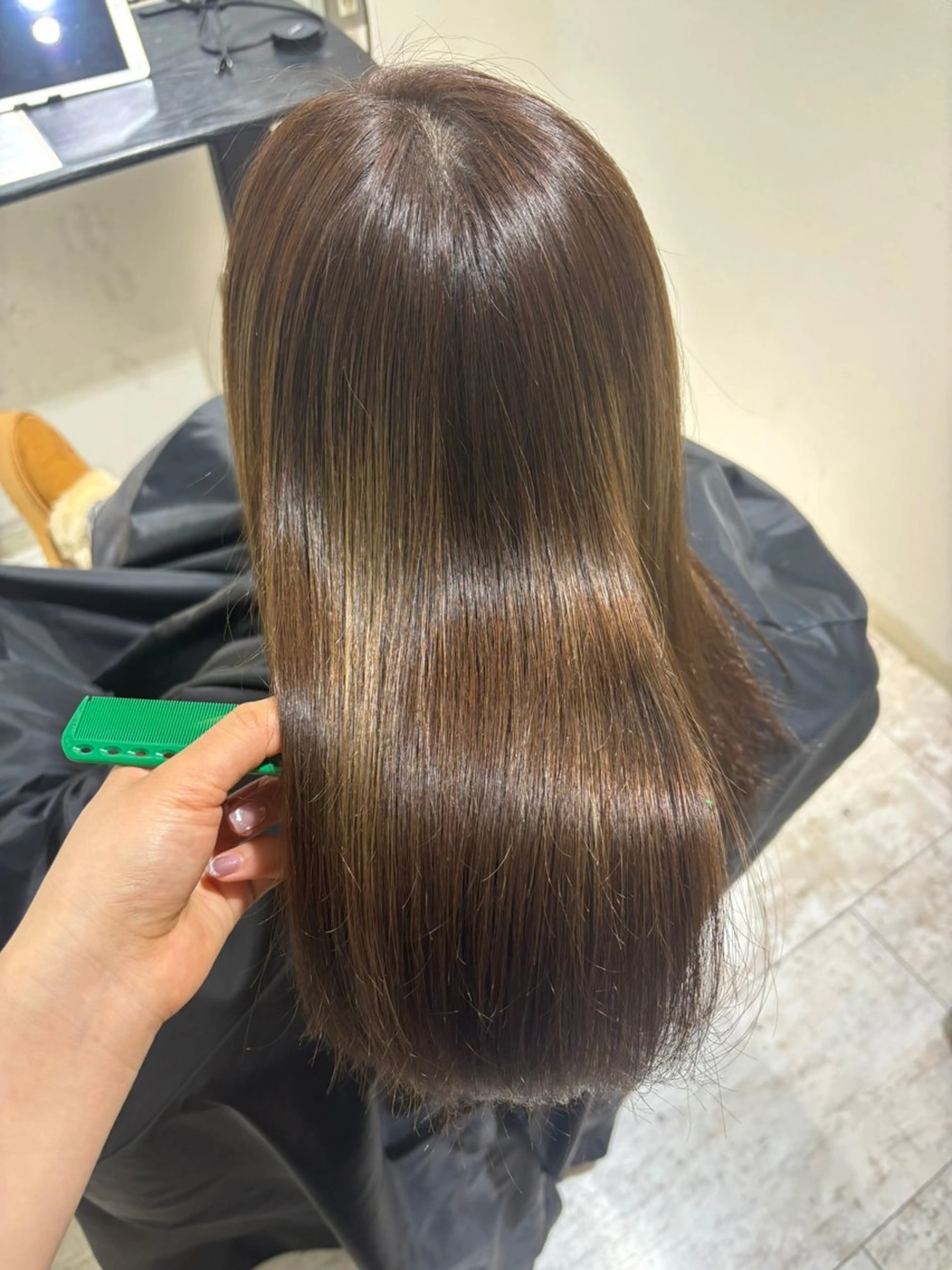 セミロング トリートメント 藤林 かづき🪽のヘアスタイル