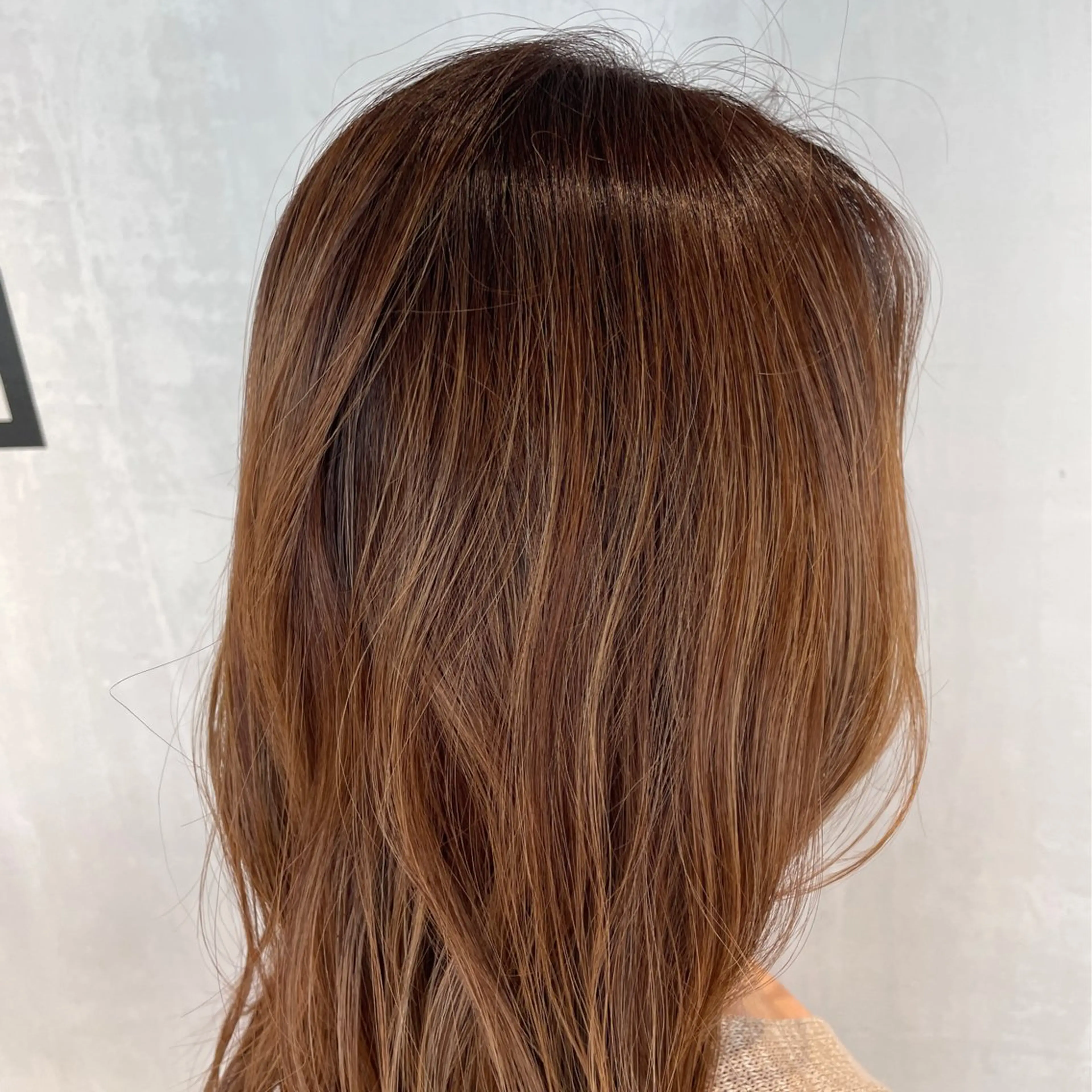 ロング カラー ハイライトカラー ハイライト カット ヘアカラー DX SHARE SALON所属・matka白髪ぼかし 大人ヘア/KEIKOのヘアスタイル