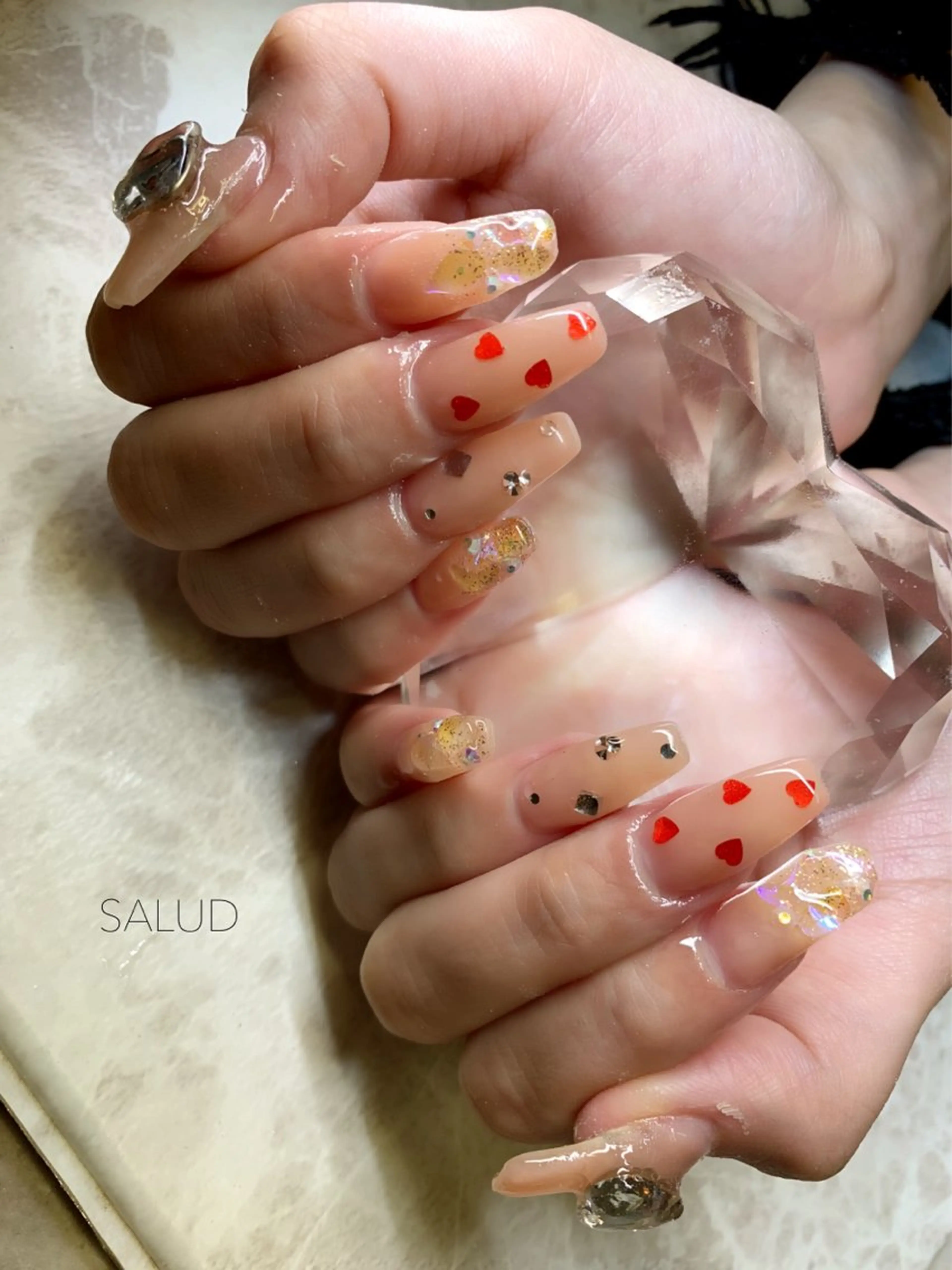 ネイル ハンドネイル Nail Salon SALUDのネイルデザイン