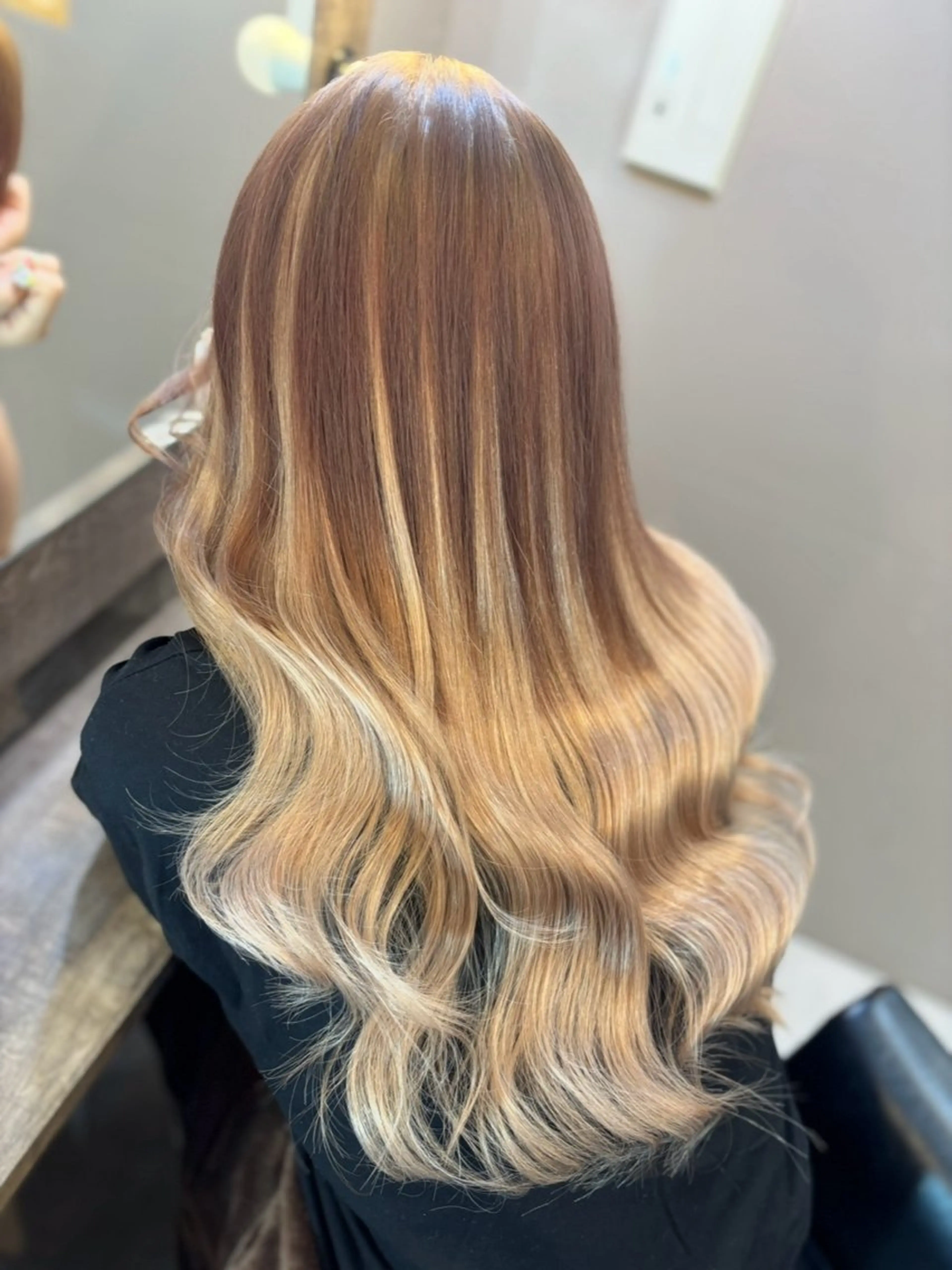 ロング ヘアカラー エクステ 横浜/エクステ特化× 艶カラー/あいかのヘアスタイル