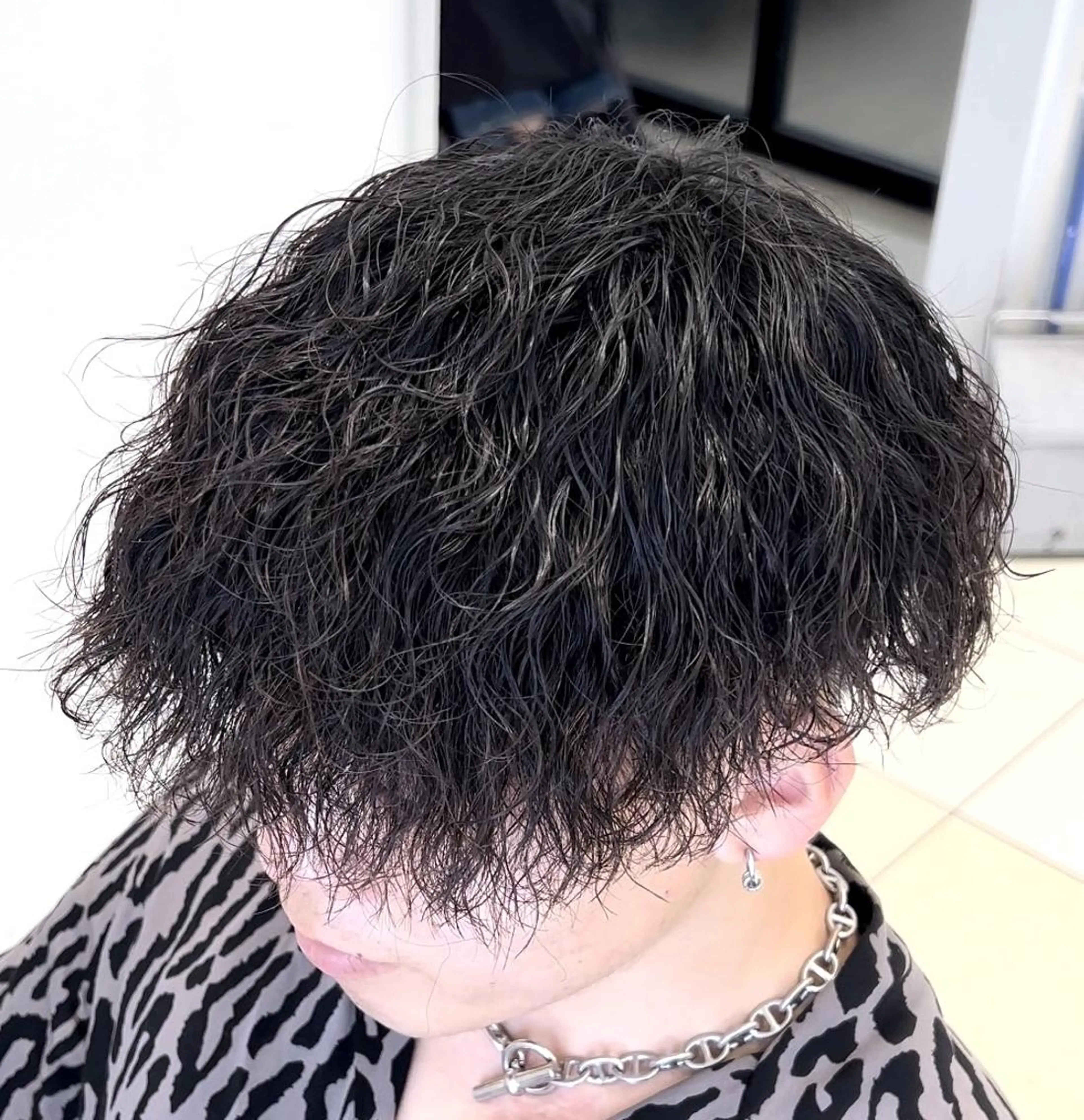 パーマ メンズ メンズパーマ ツイストスパイラルパーマ スパイラルパーマ カット パーマ メンズ特化/勝田駅/ 佐和駅/鈴木輝瑠/のヘアスタイル