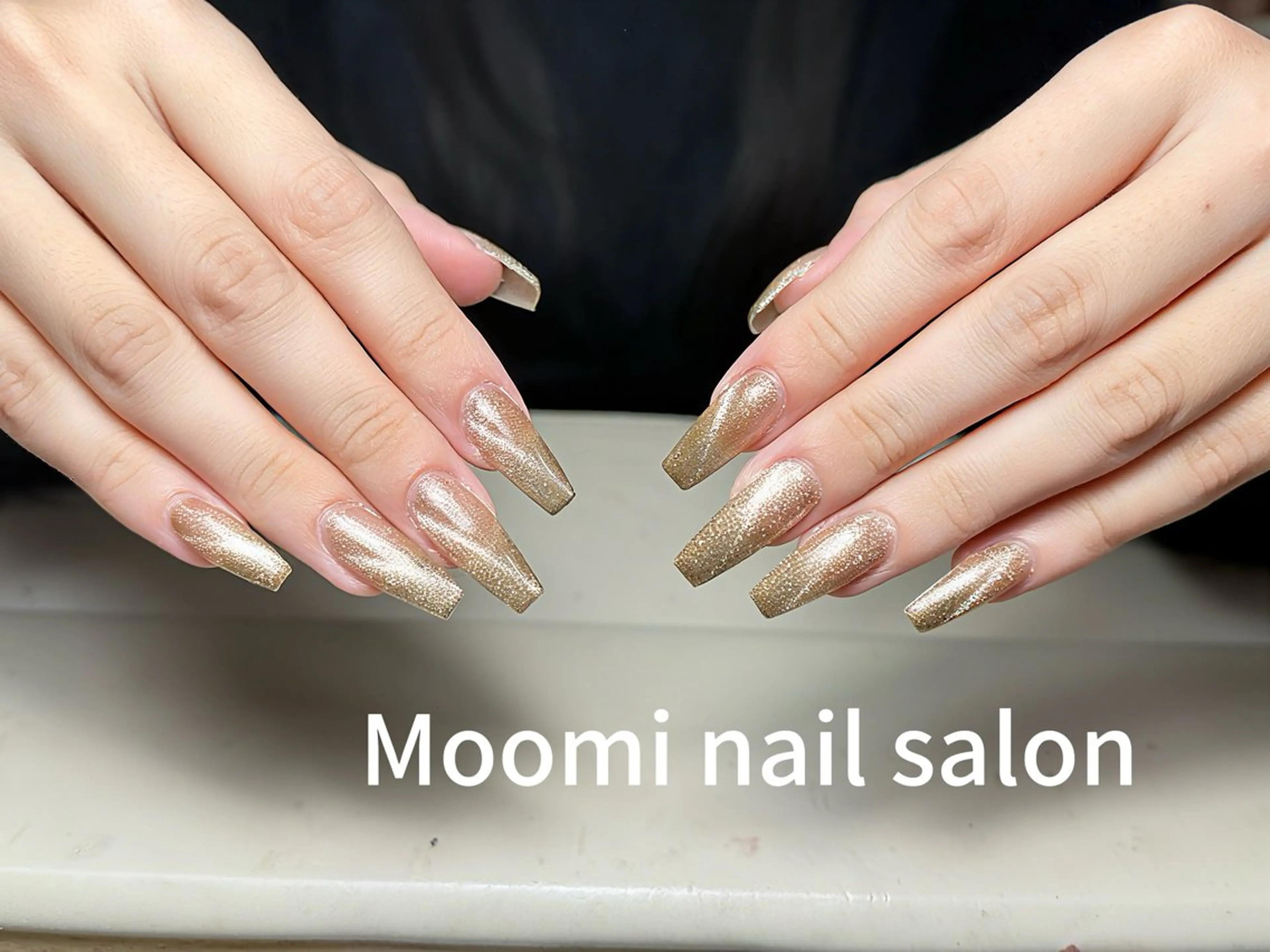 ネイル マグネットネイル ハンドネイル Moomi nail salonのネイルデザイン
