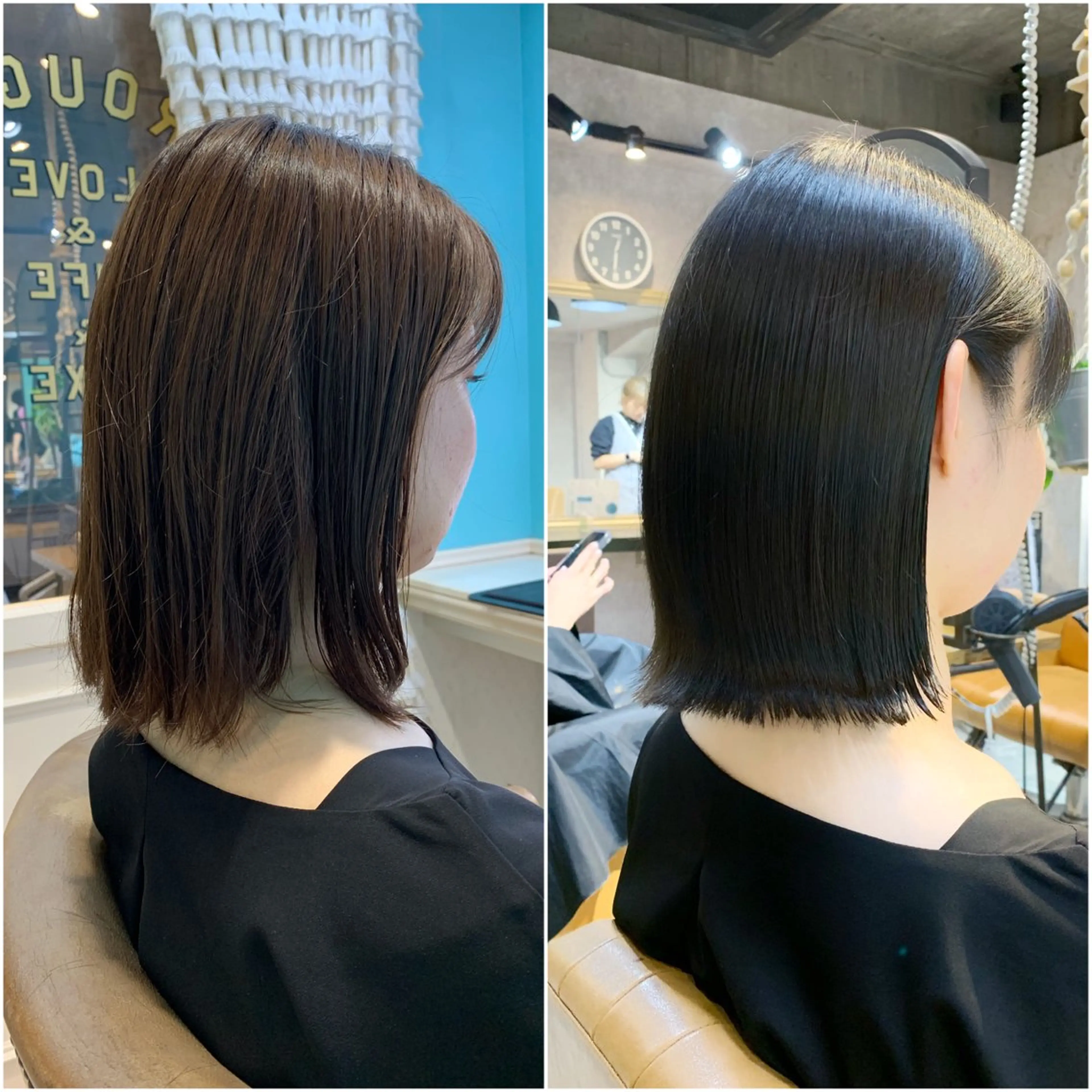 ミディアム カット ヘアカラー トリートメント 🍟ミニモ限定🍟 ai.stylistのヘアスタイル