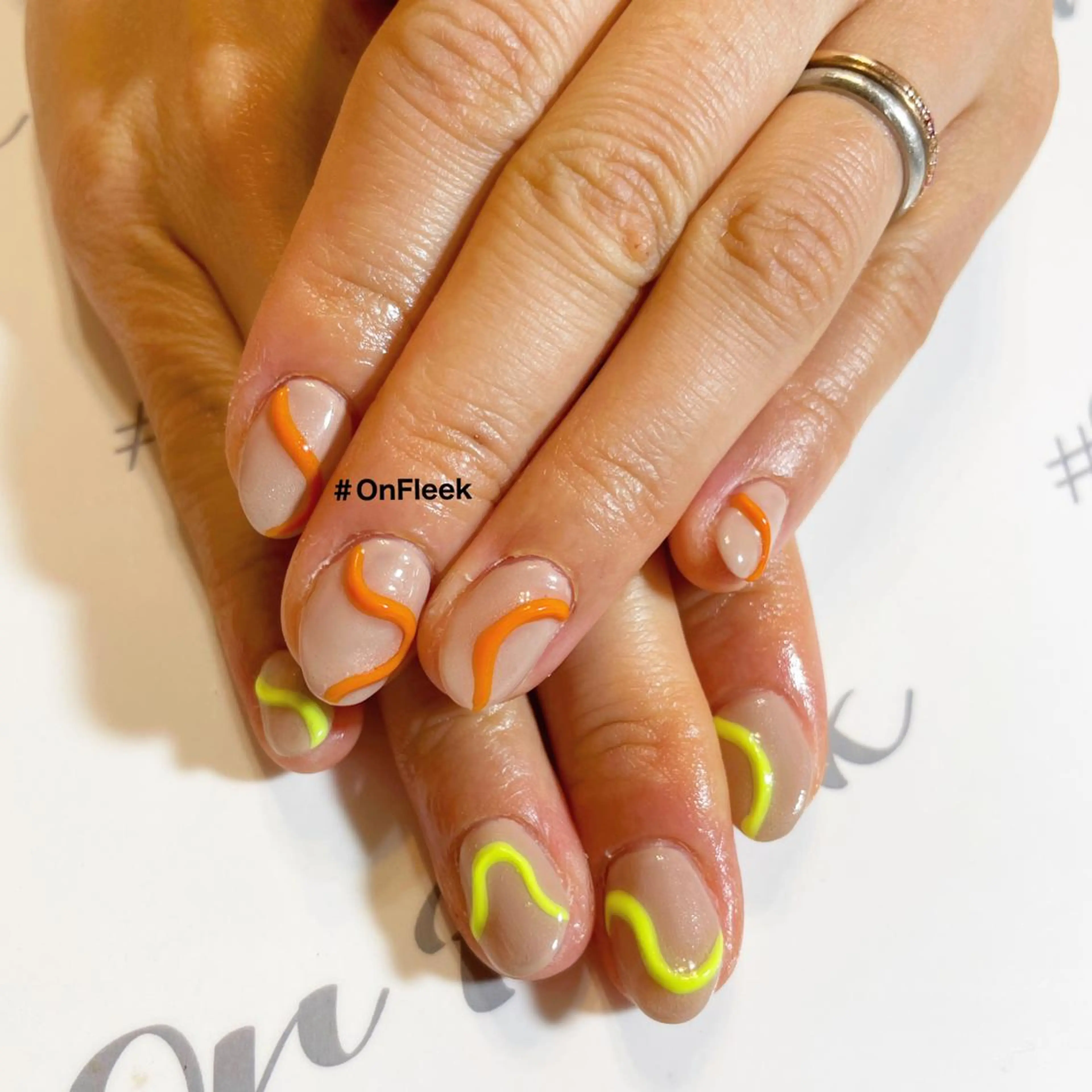 ネイル ハンドネイル NailSalon ＃OnFleekのネイルデザイン