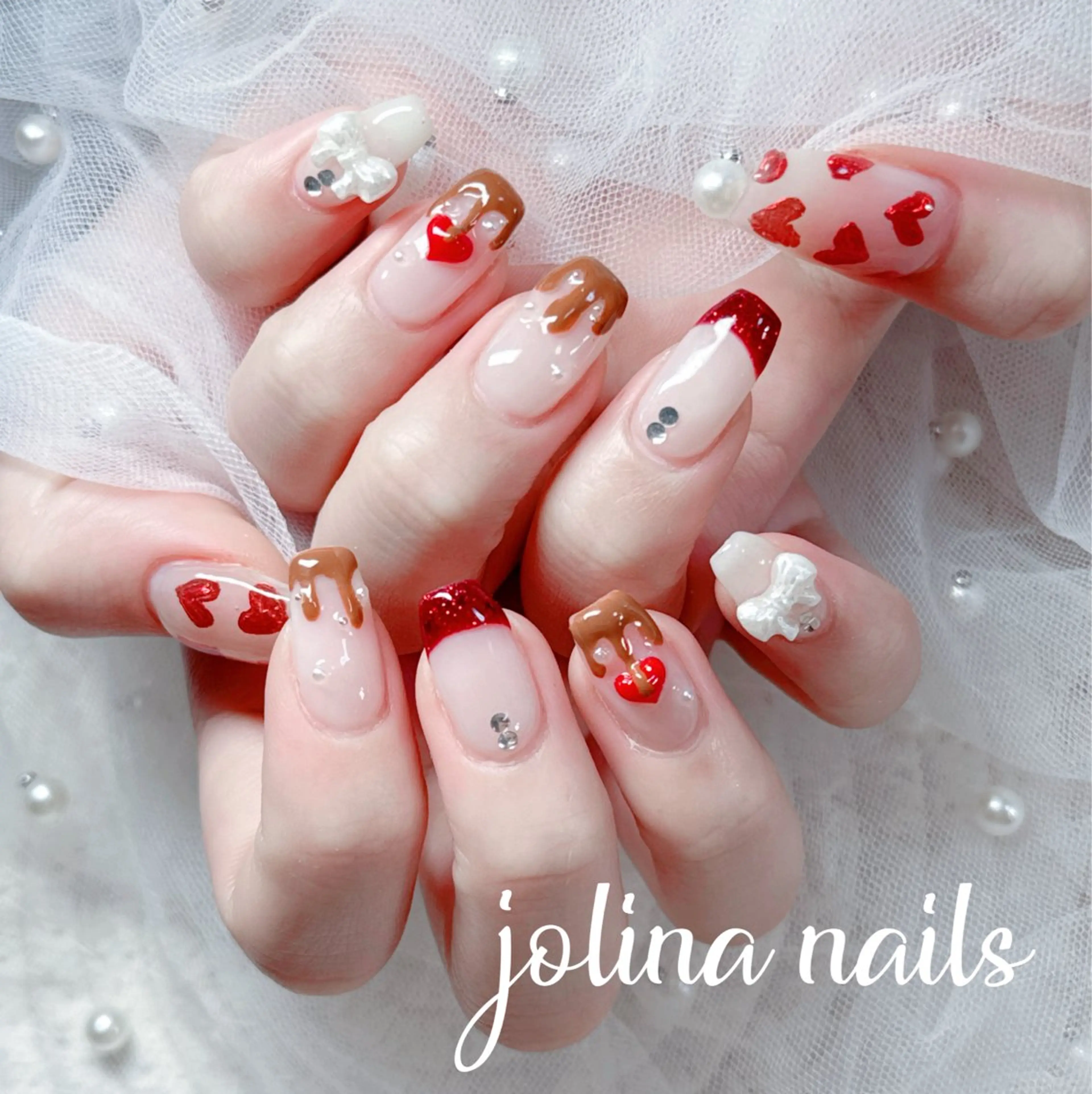 ネイル スカルプネイル ネイルチップ jolina nails鶴見店のネイルデザイン