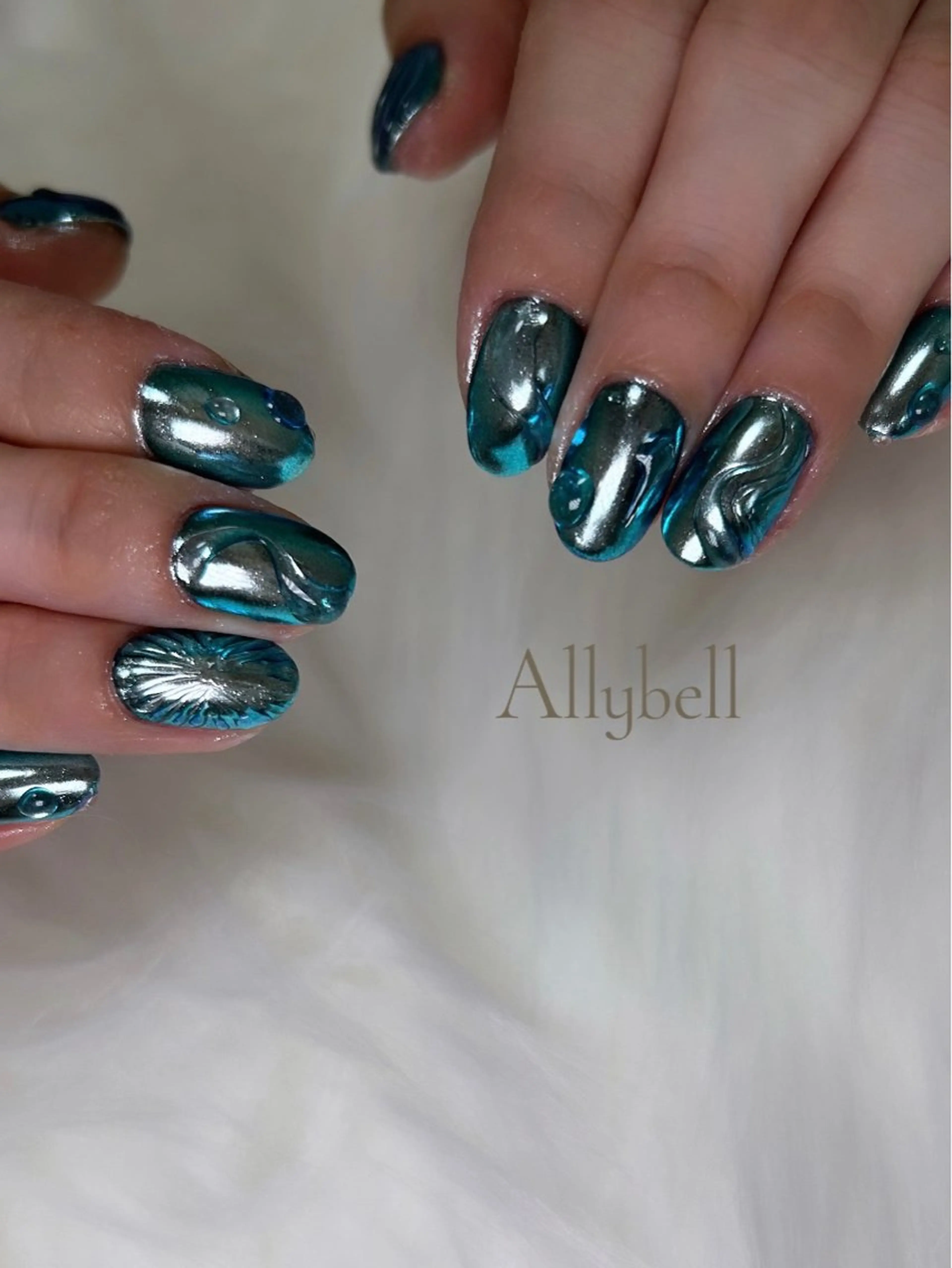 ネイル Allybell🫧 yuriのネイルデザイン