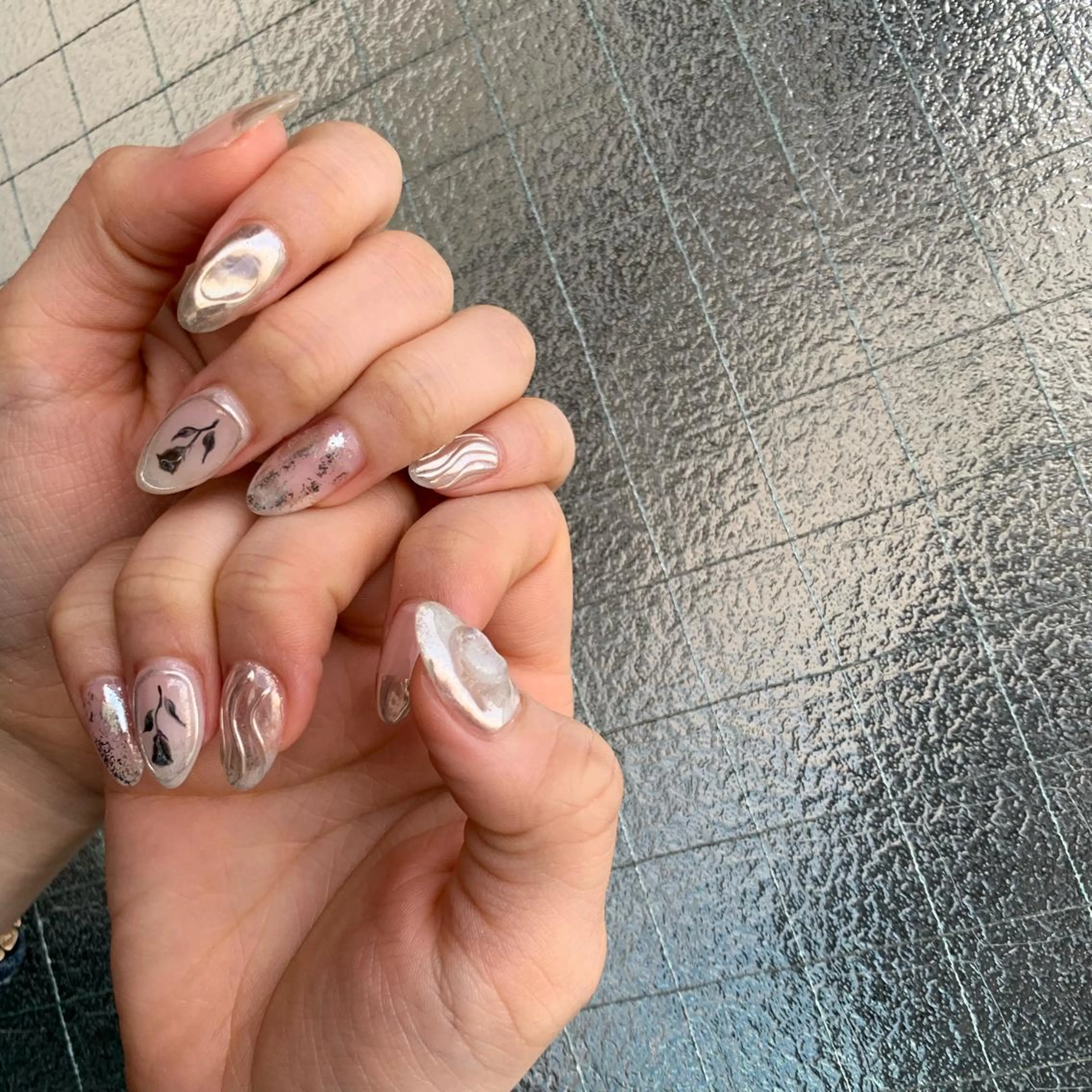 ネイル ハンドネイル revia所属・ERI Nailistのネイルデザイン