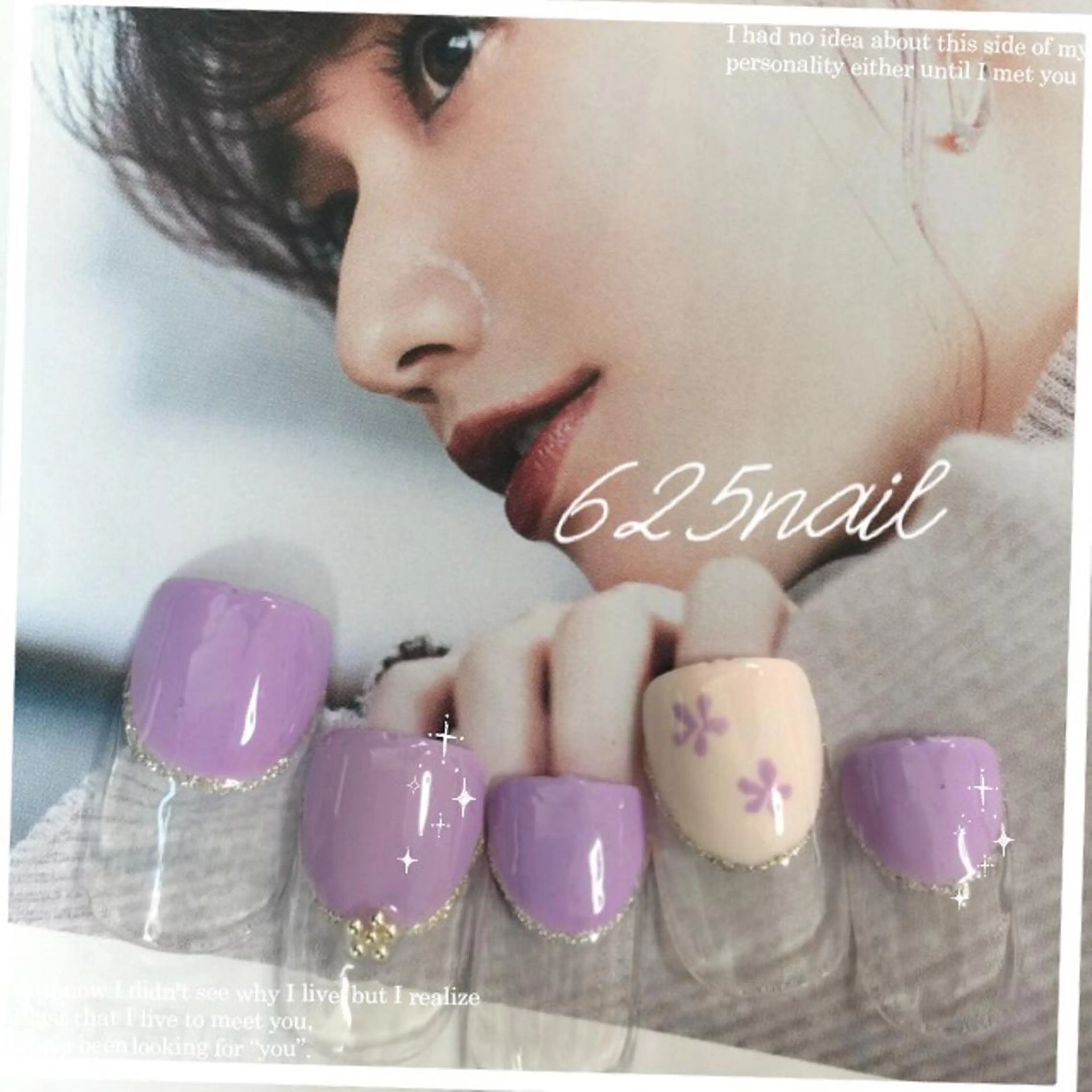 ネイル 625nail 無料P有/春日白水のネイルデザイン