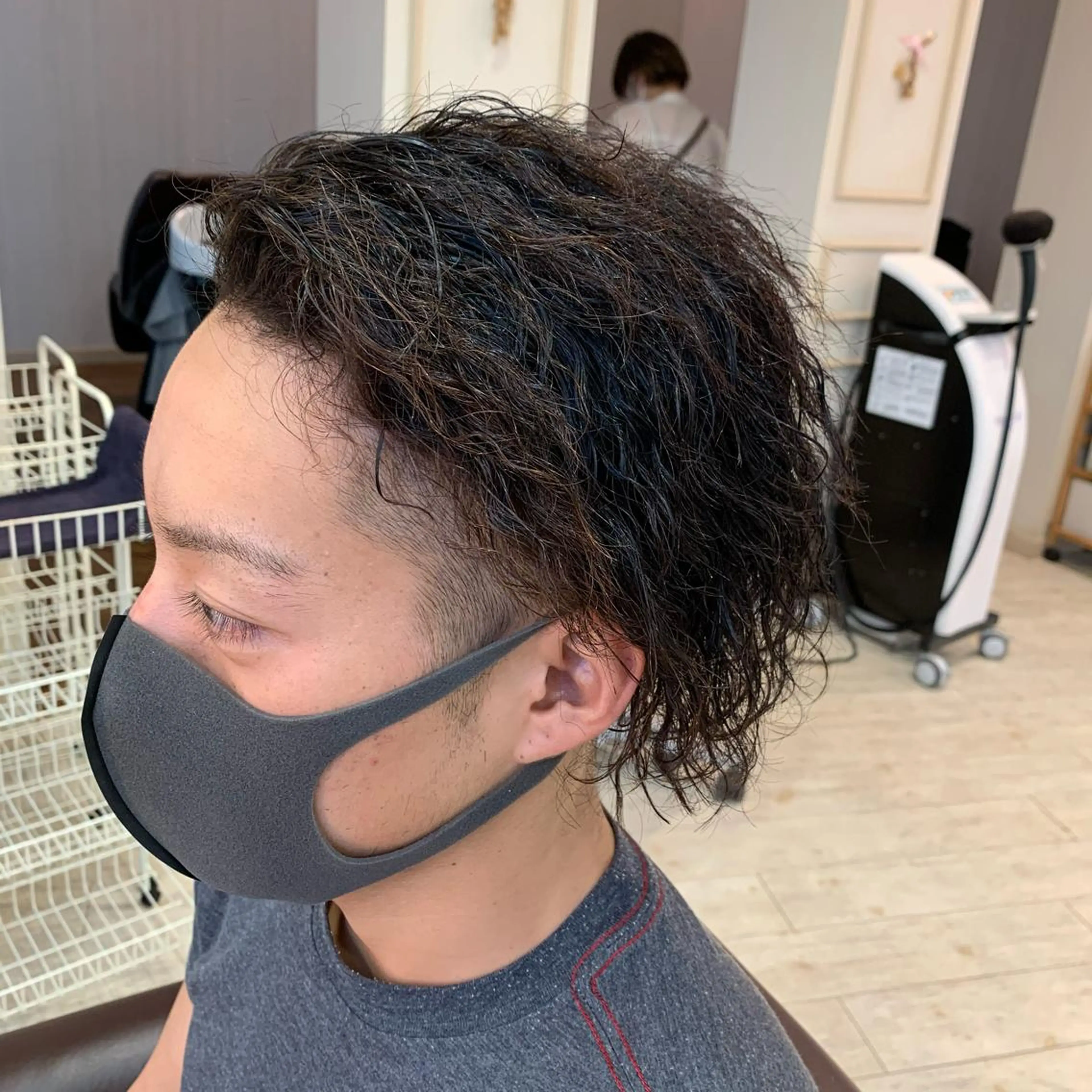 パーマ メンズ サソウ ユリエ🥥のヘアスタイル