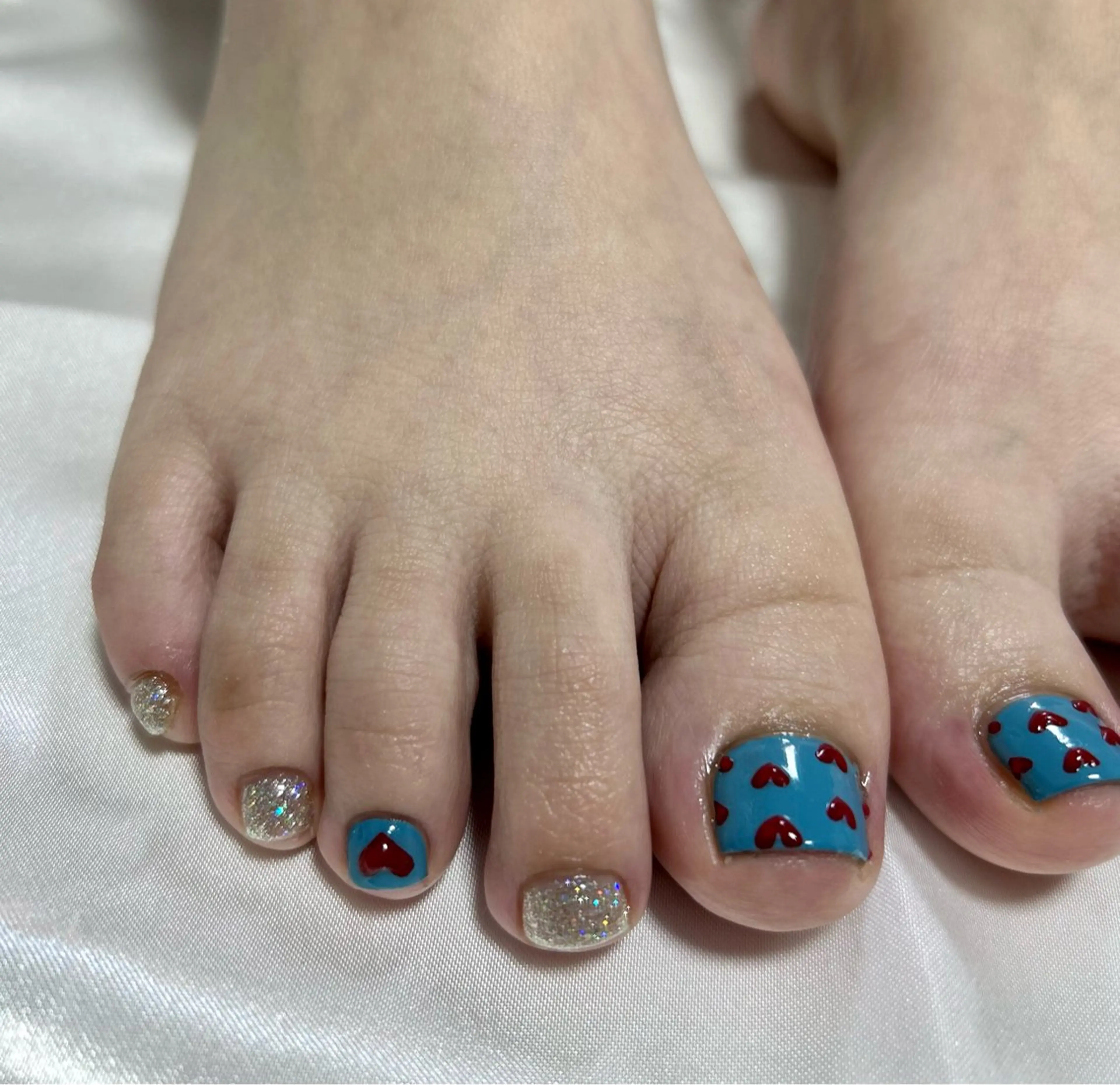 フットネイル【アート4本まで】【オフ込み】の写真