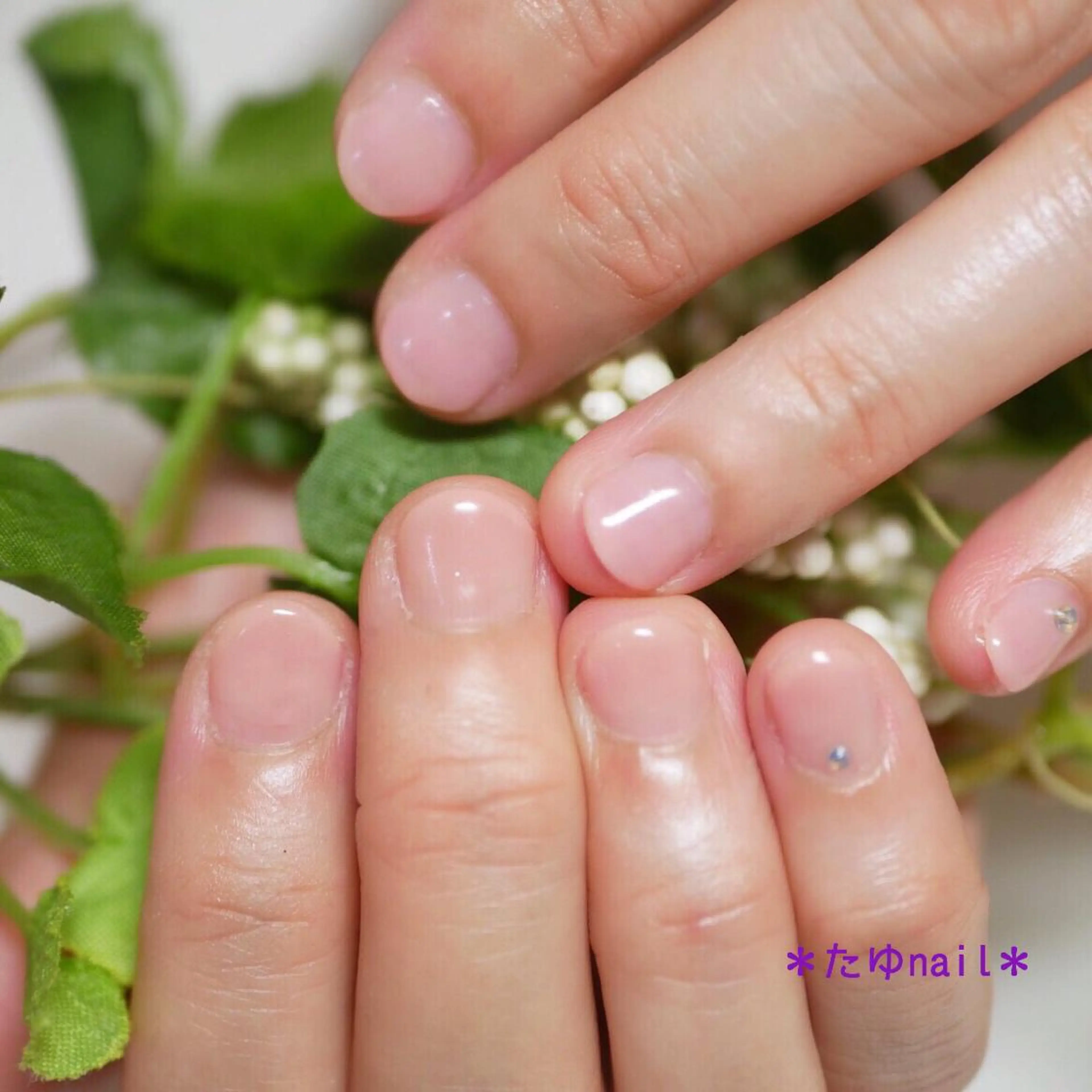 ネイル ハンドネイル ネイルサロン・ネイルスクール　たゆnail所属・ネイルサロン 【たゆnail】のネイルデザイン