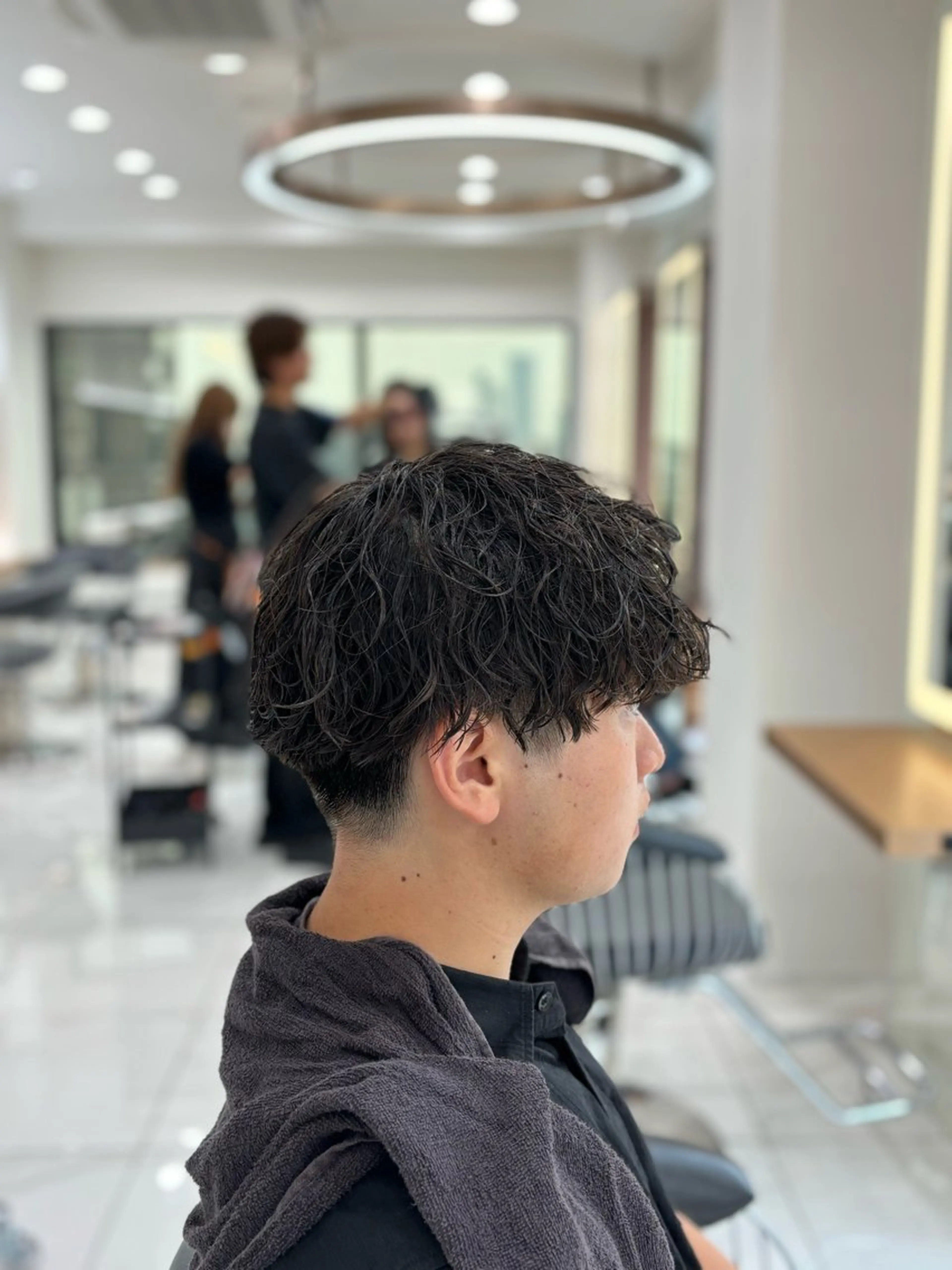 パーマ メンズ メンズパーマ メンズパーマ/ メンズカット/仙田旭のヘアスタイル