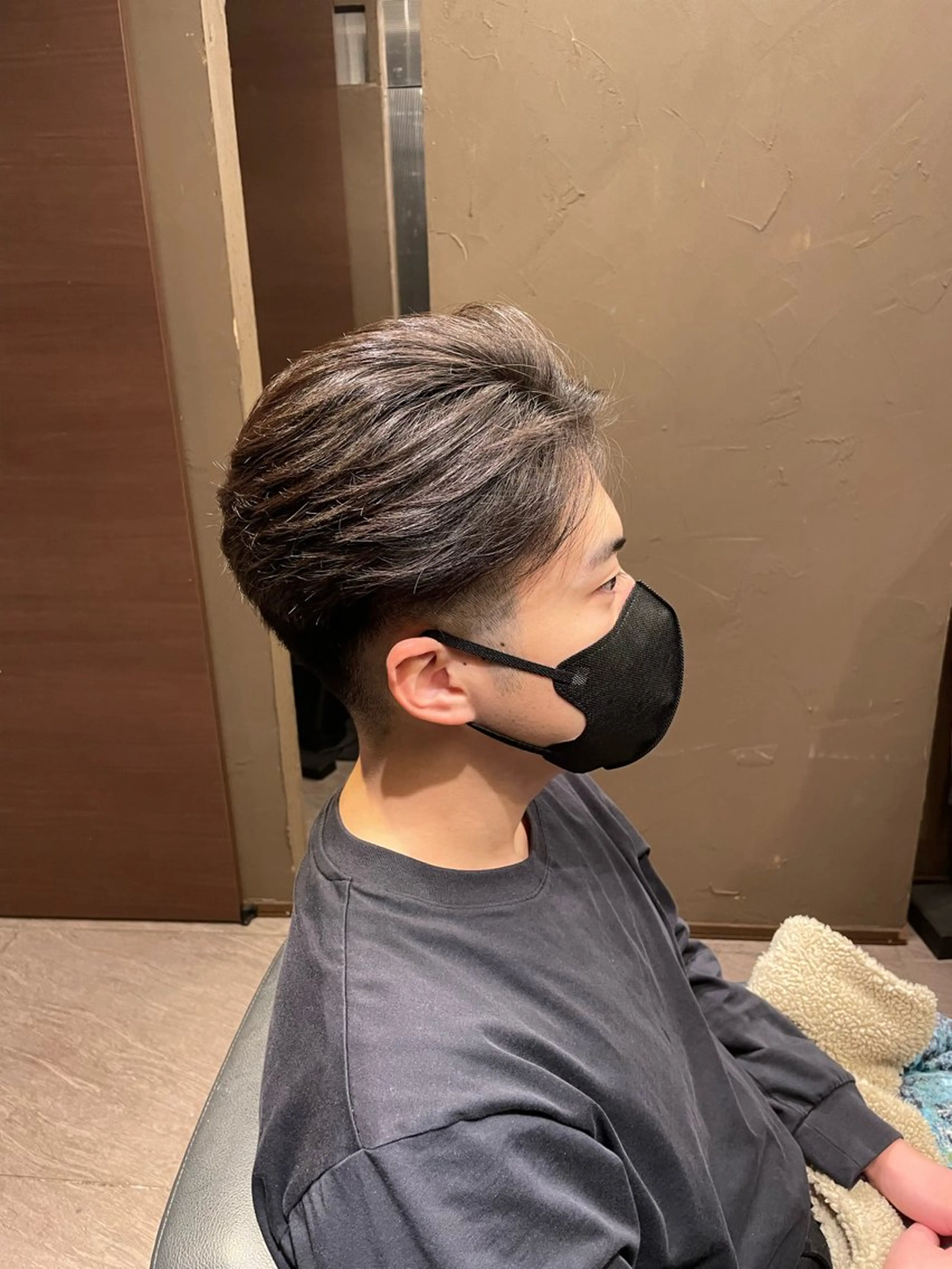 ショート メンズ カット ヘアセット AIN.ANLY.所属・顔まわりカット/レイ ヤーカット/小池 祐のヘアスタイル