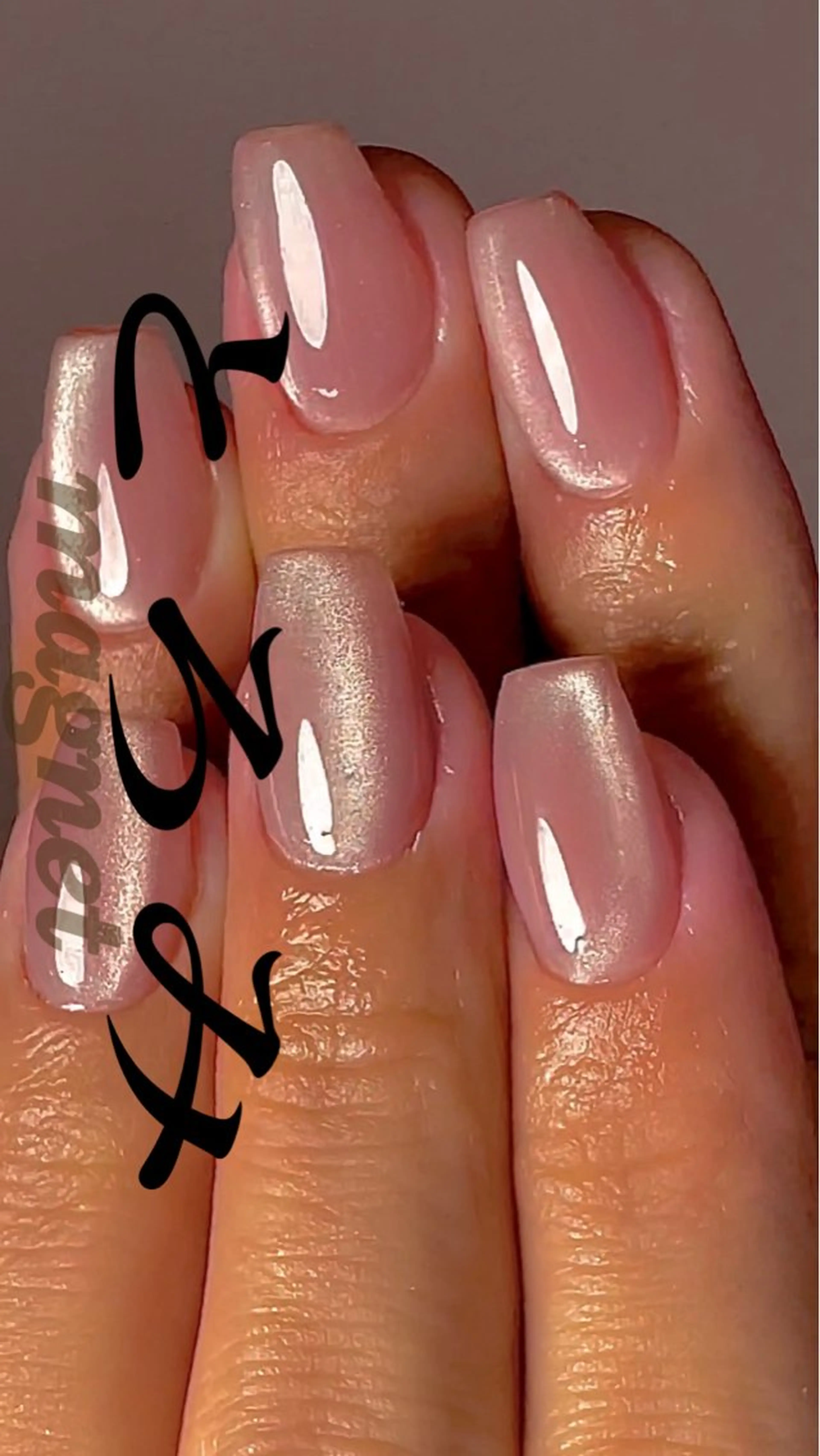 ネイル フレンチネイル ラメ(グリッター) マグネットネイル ワンカラーネイル nail salon王妃の園所属・王妃の園 ohinosonoのネイルデザイン