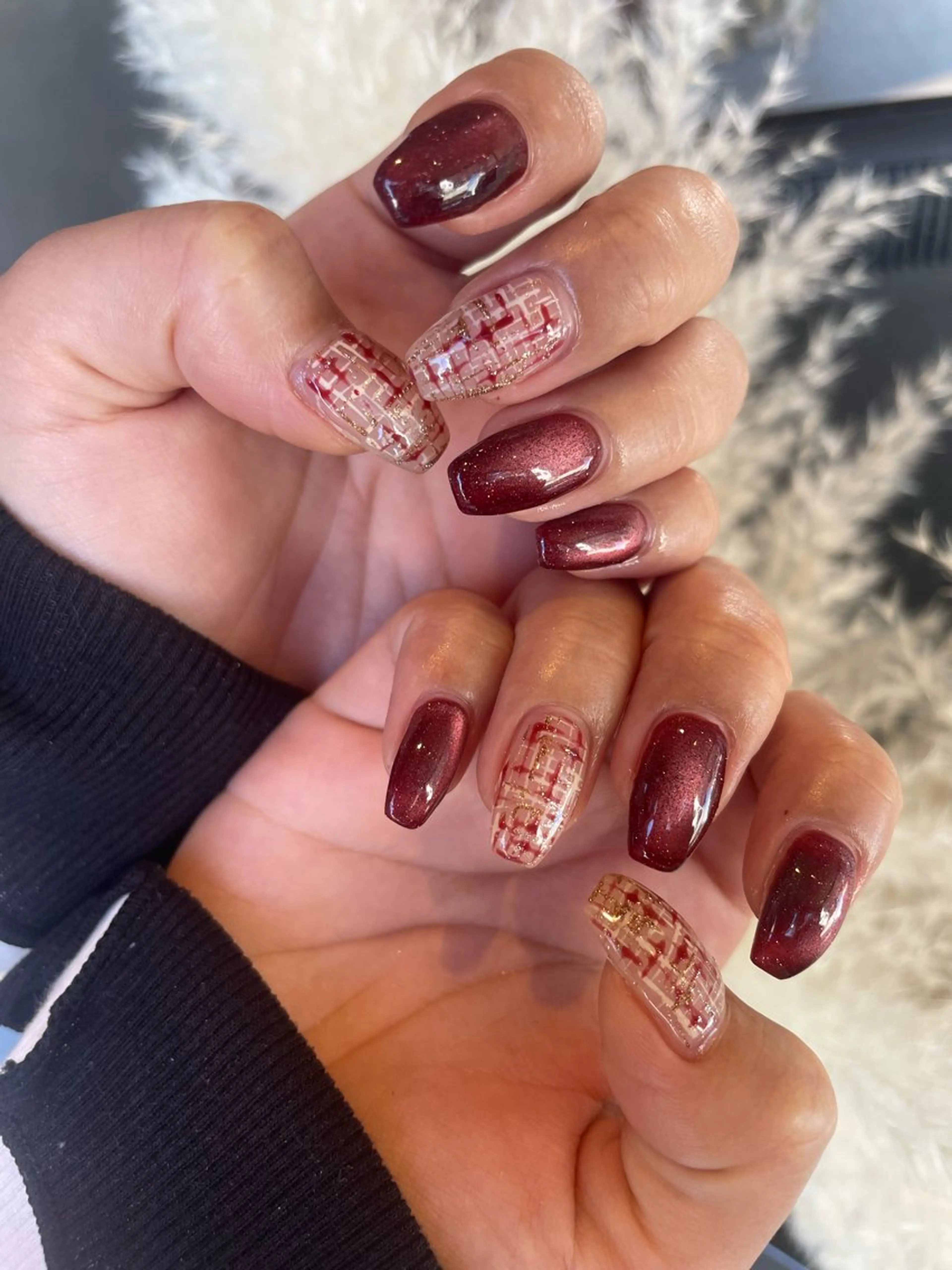 ネイル ハンドネイル 甲府市徳行 🧸prunelleのネイルデザイン