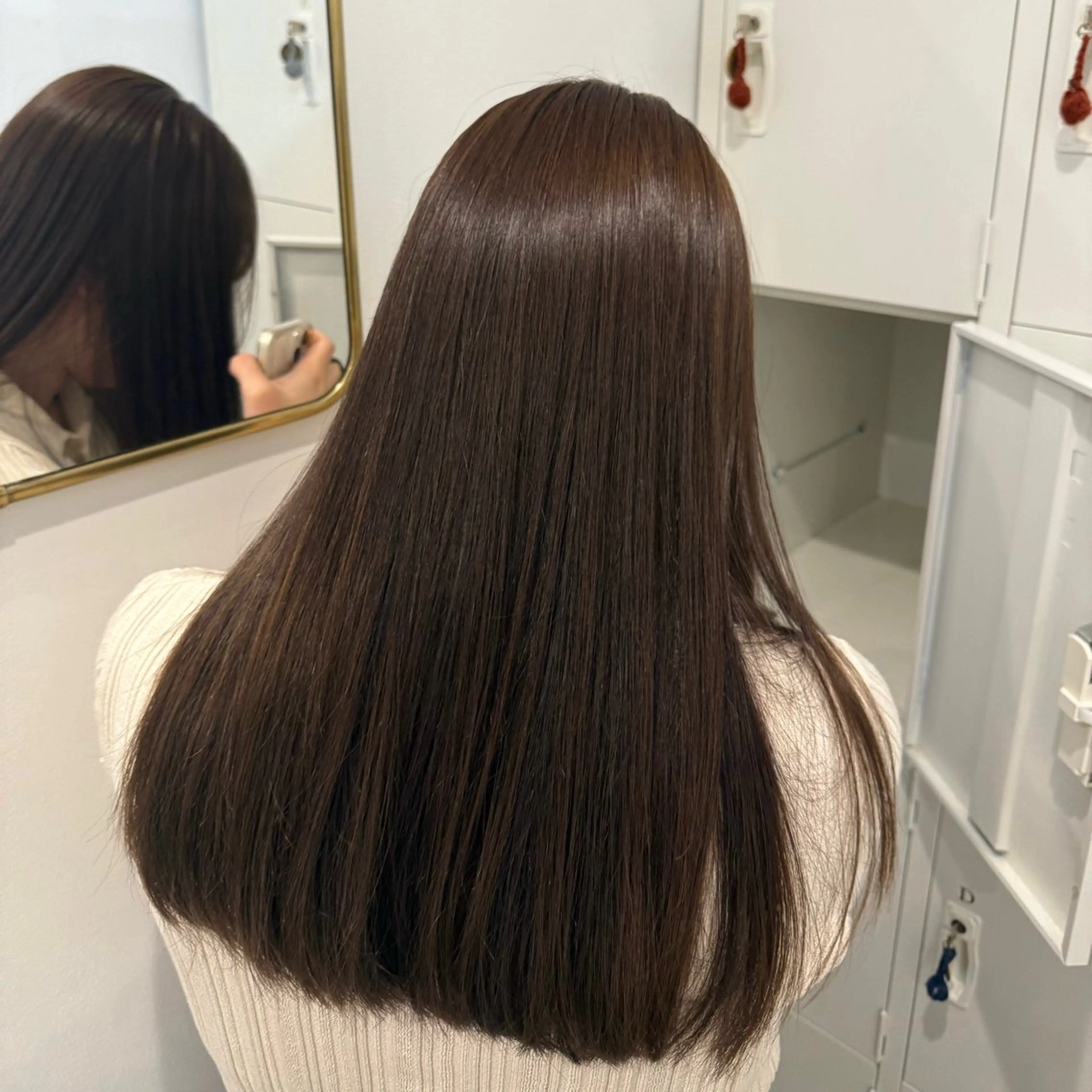 ロング カラー 透明感カラー H 梅田所属・藤本 泰 /レイヤー カットモデル様募集中のヘアスタイル