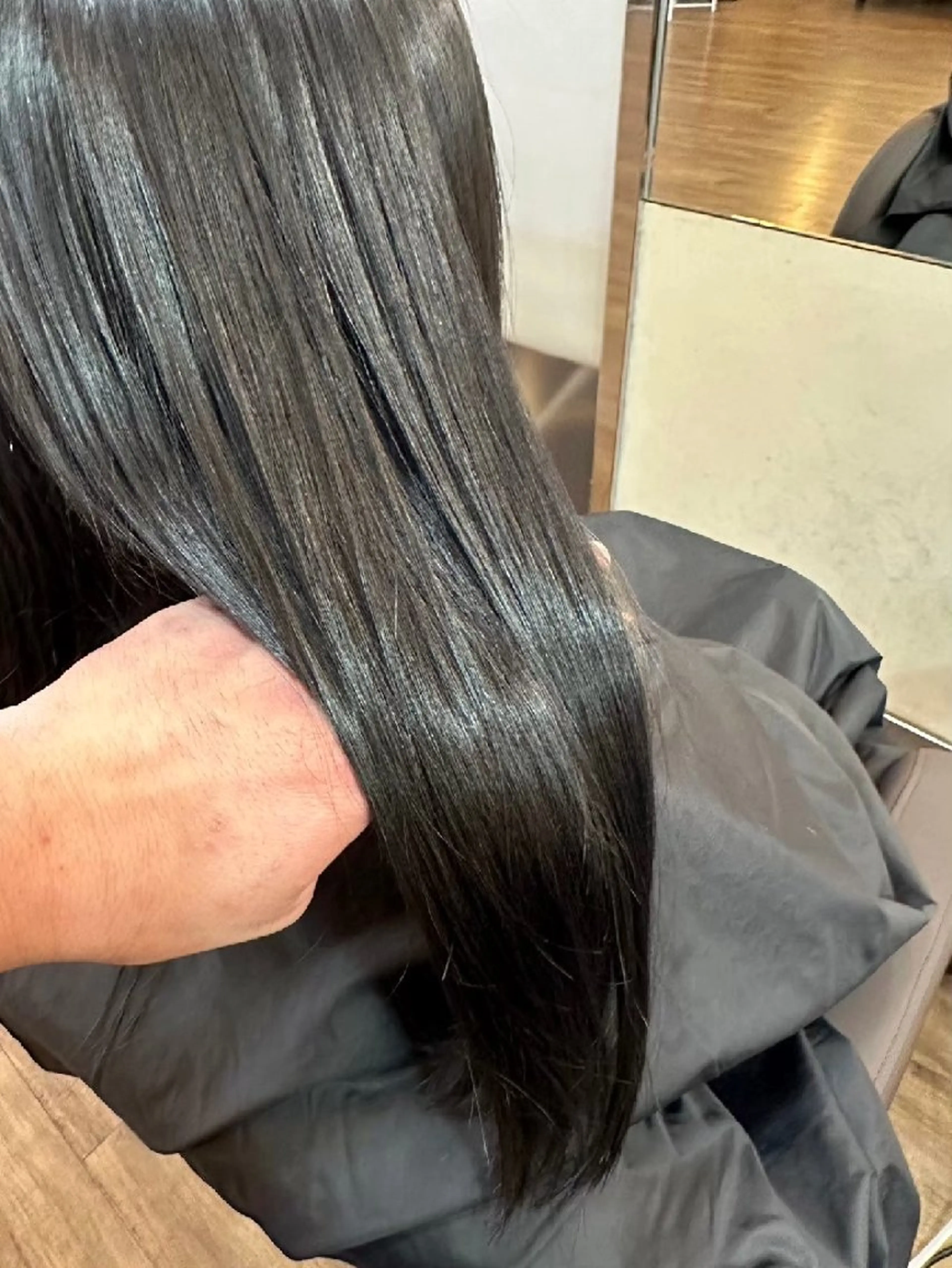 カラー ヘアカラー 束感まつぱ🥑🤍 NATUKI🤍のマツエク・マツパデザイン