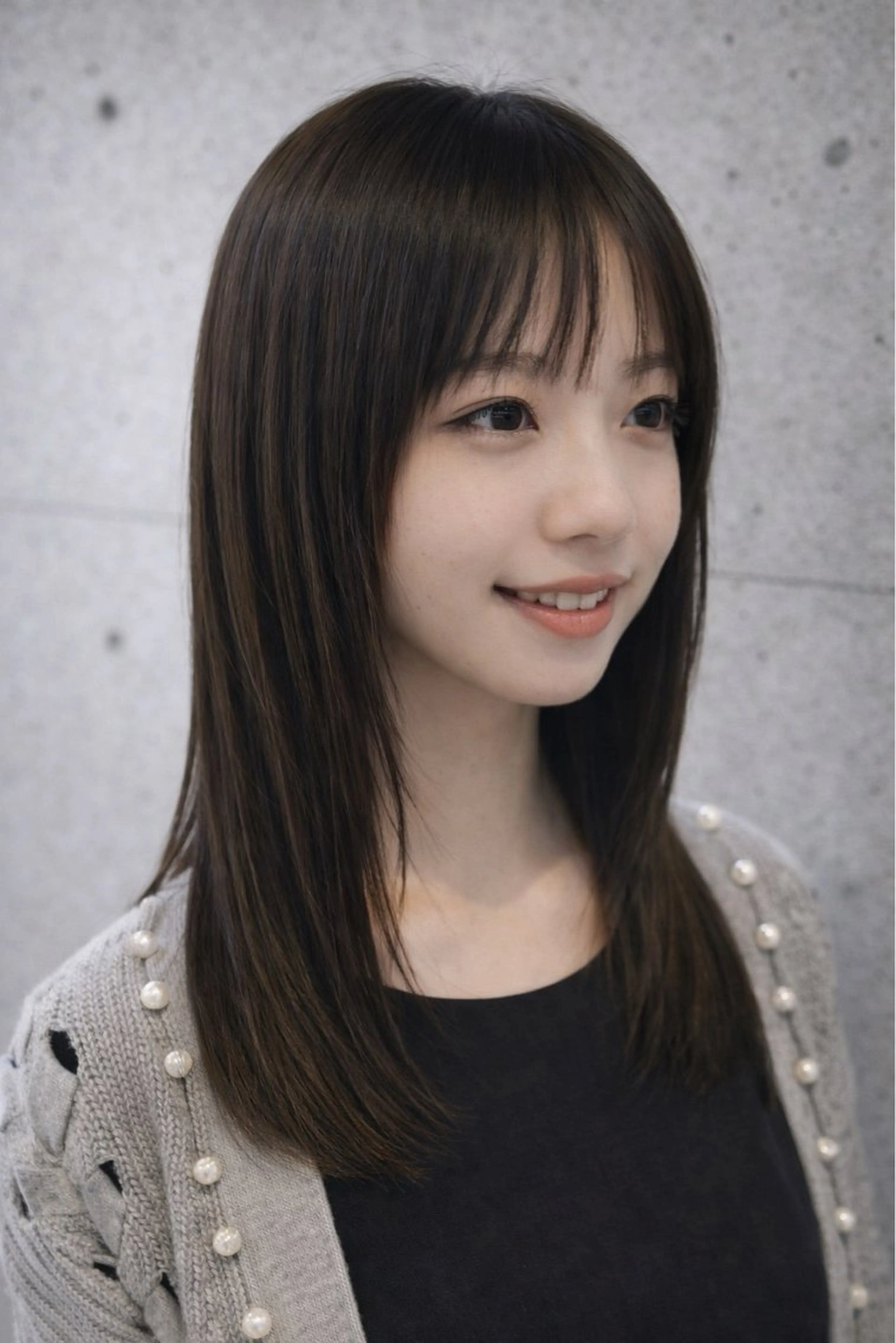 セミロング カット 縮毛矯正 terra✂️ 佐伯 尚哉のヘアスタイル