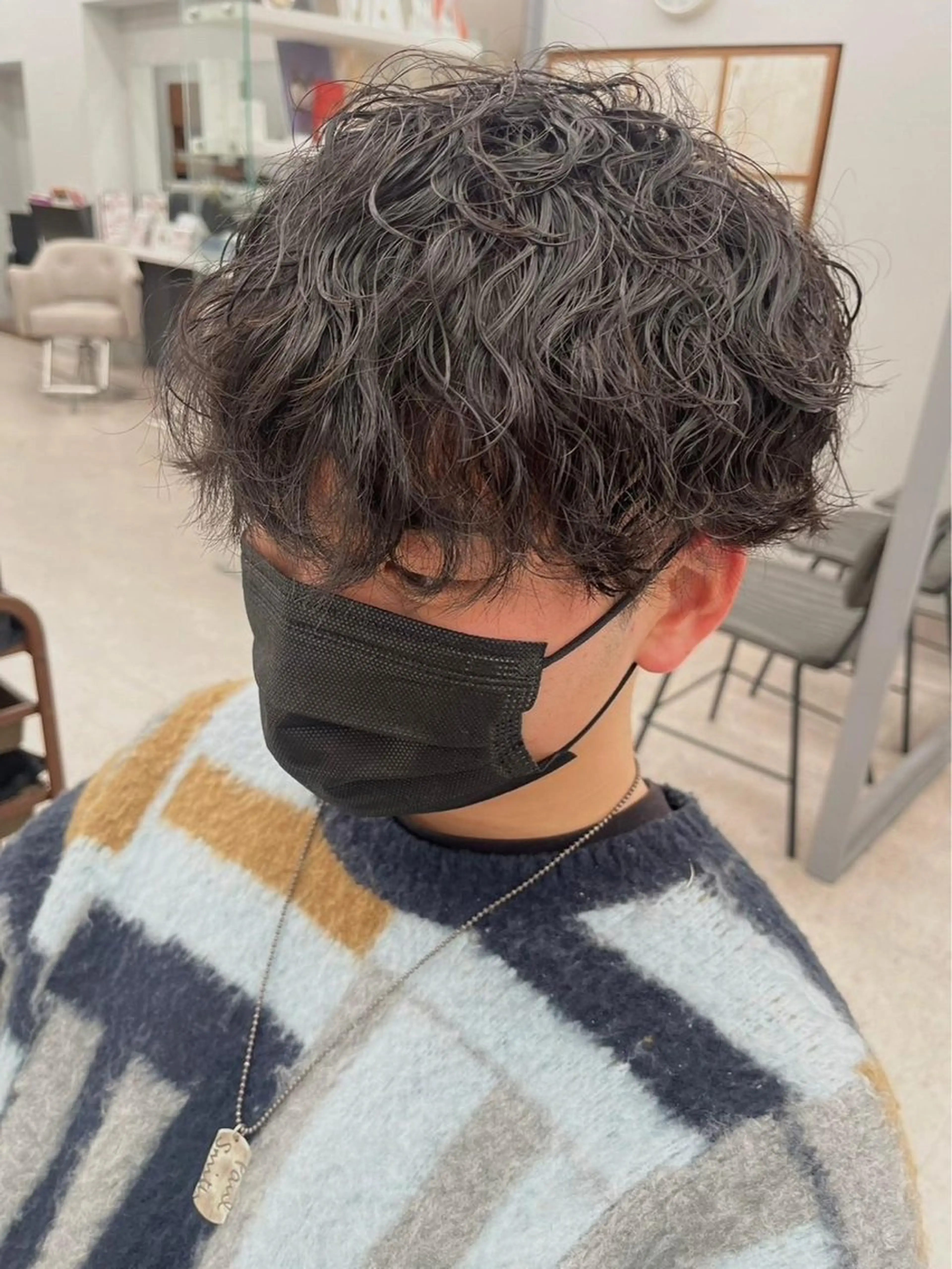 メンズ カット メンズカット/眉カッ ト/ブリーチ/シオリのヘアスタイル