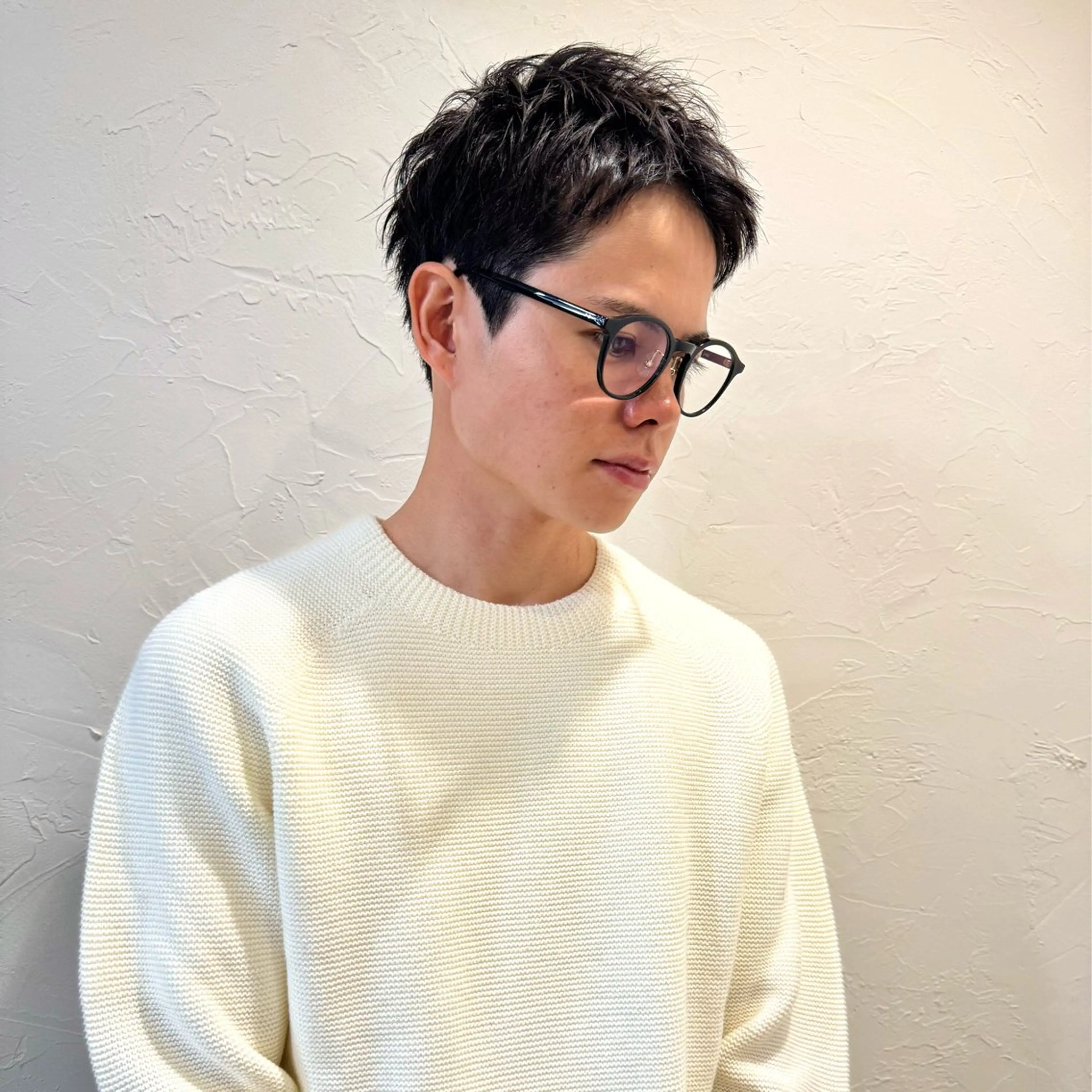 ショート メンズ アップバング メンズパーマ メンズショート スパイキーショート ショートヘア カット ヘアセット 【池袋/スパイキー ショート】ⓝⓘⓜⓤのヘアスタイル