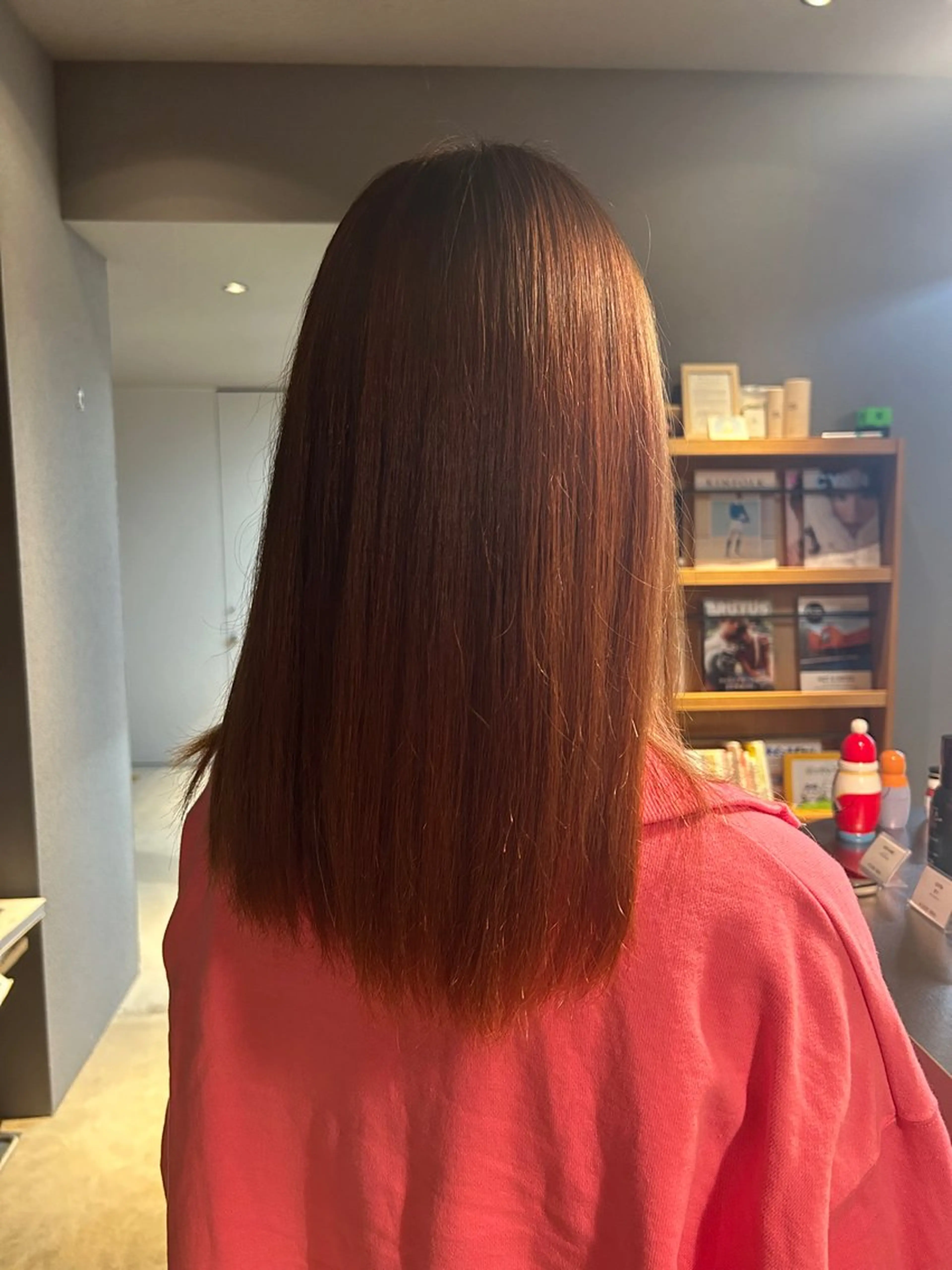 ロング パーマ 縮毛矯正 縮毛矯正 duft. Natsuneのヘアスタイル