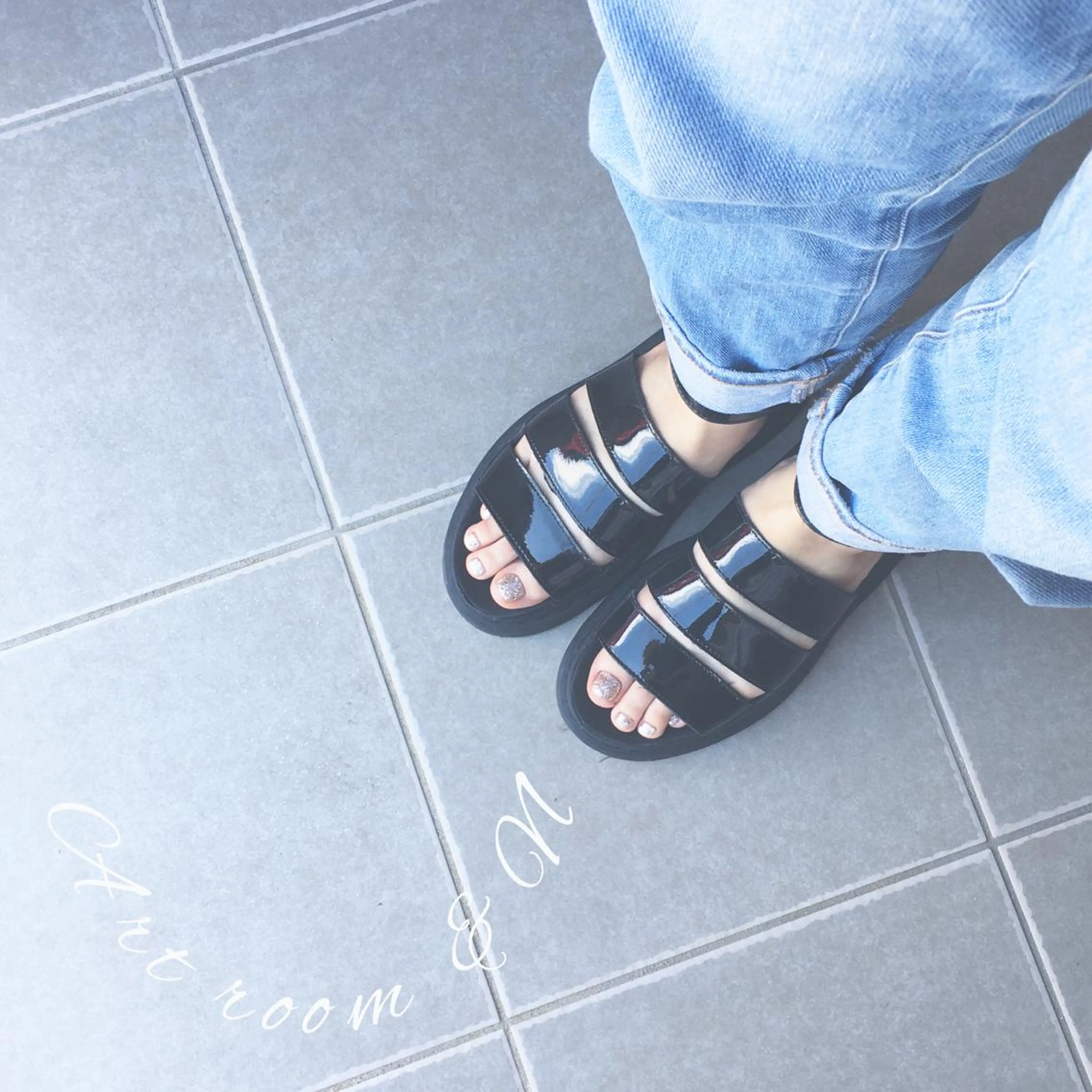 ネイル アートネイル ニュアンスネイル ショートネイル &N NANAのネイルデザイン