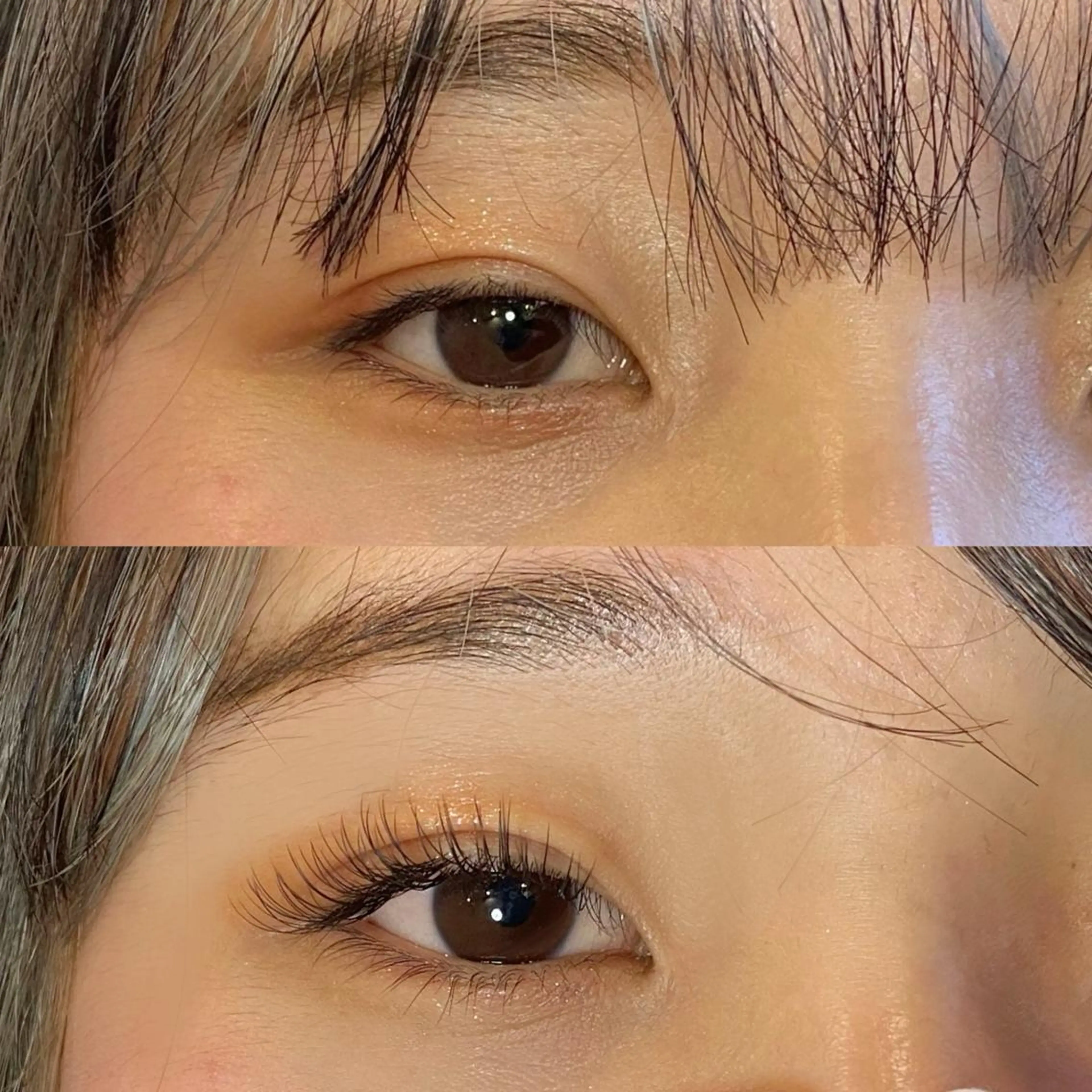 マツエク・マツパ カラーマツエク Dカール ジャパンアイリストカレッジ天王寺校所属・岩野 夢加のマツエク・マツパデザイン