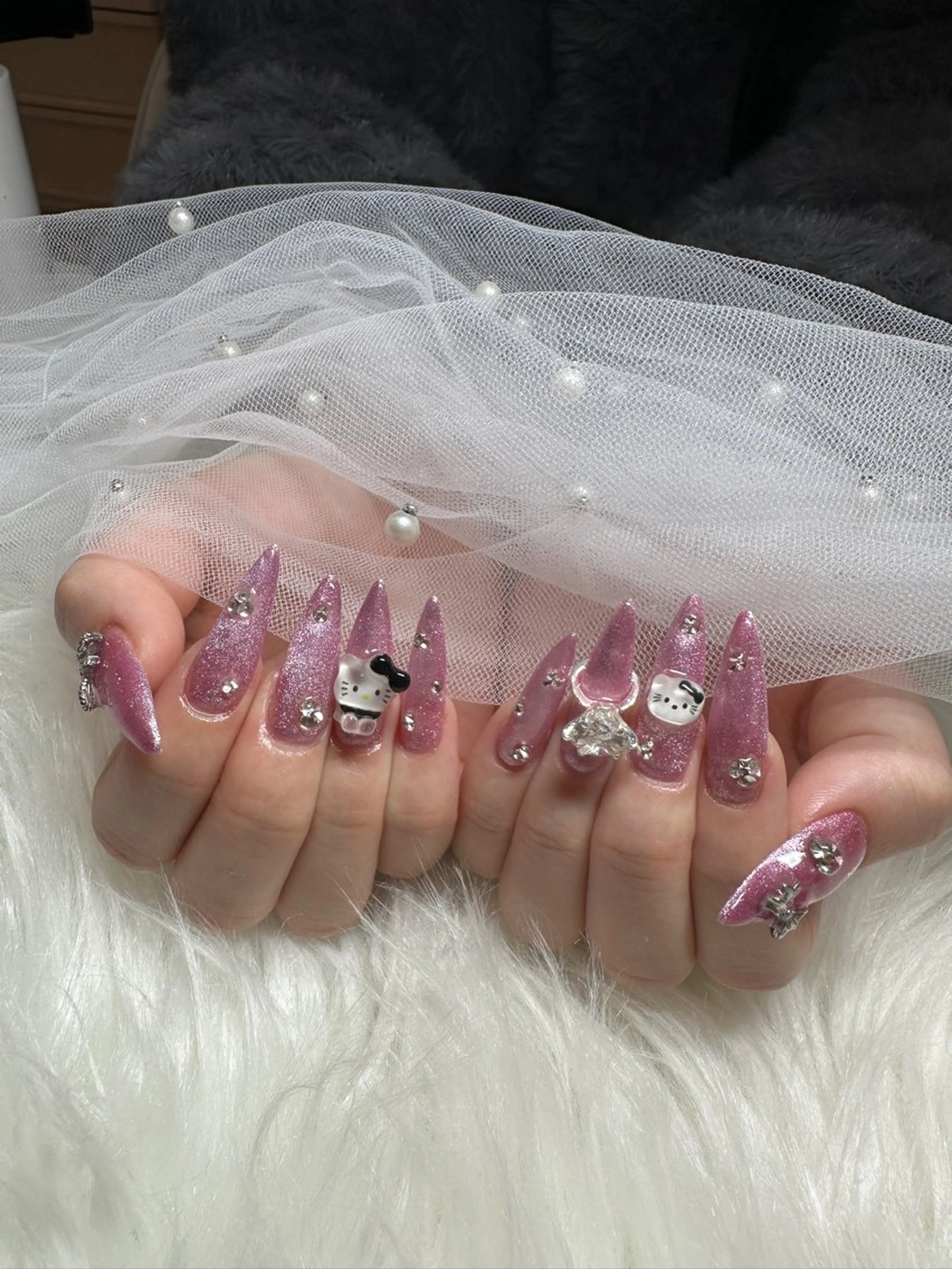 ネイル Pink Alice みきのネイルデザイン