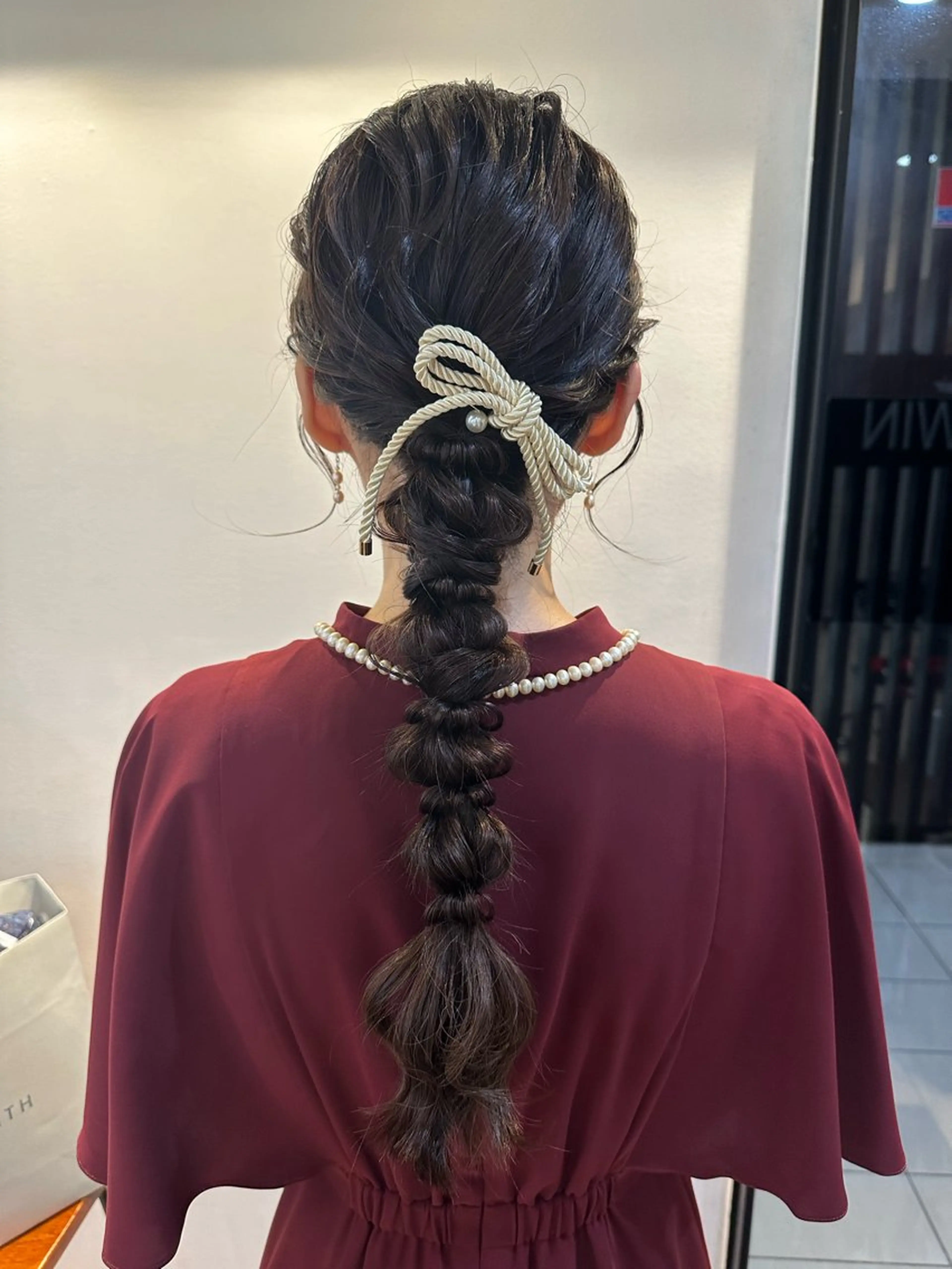 ロング LEWIN ginza所属・🫧パーマモデル /mikuのヘアスタイル