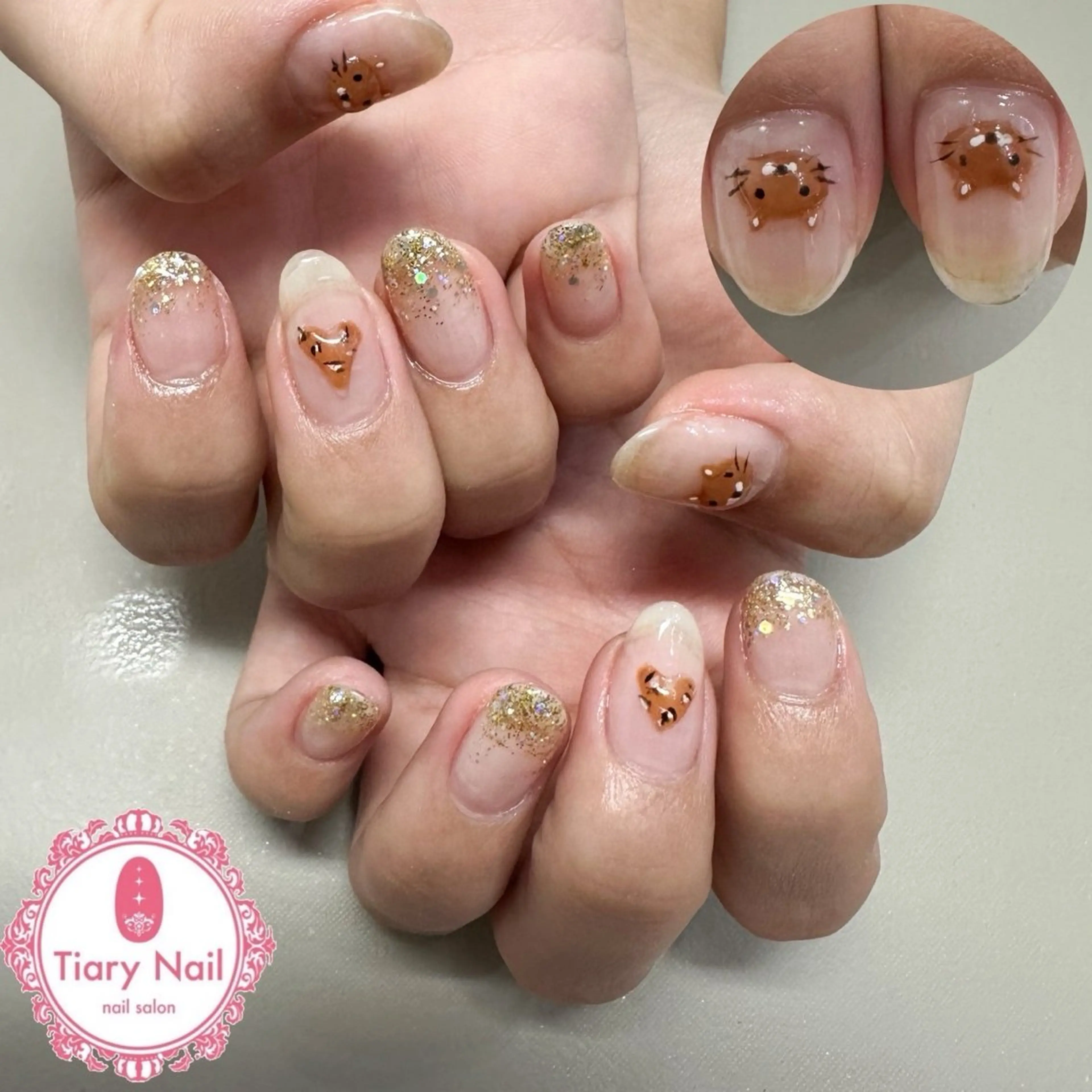 ネイル tiarynail K Kのネイルデザイン
