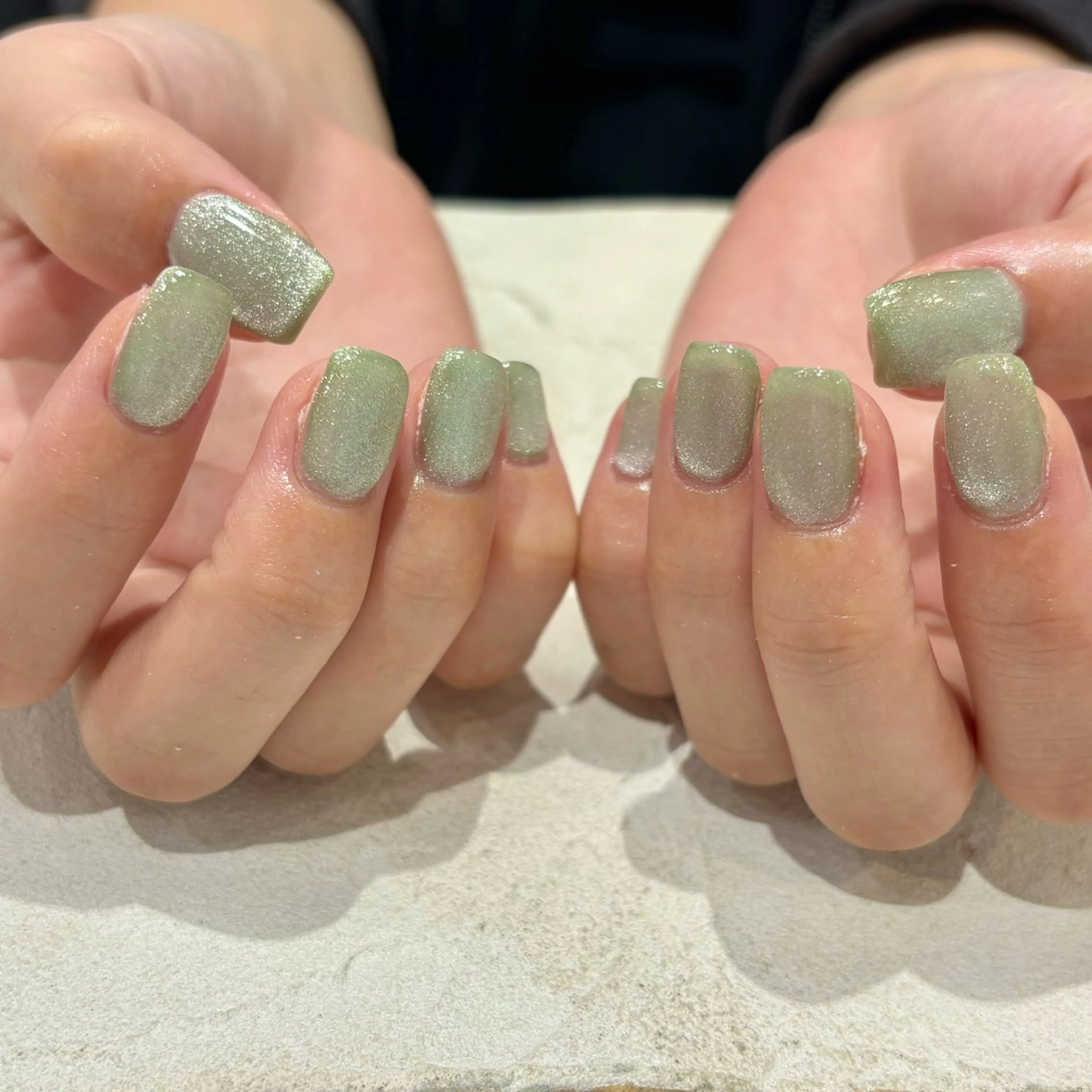 ネイル マグネットネイル ハンドネイル Bianca SHIRANEのネイルデザイン