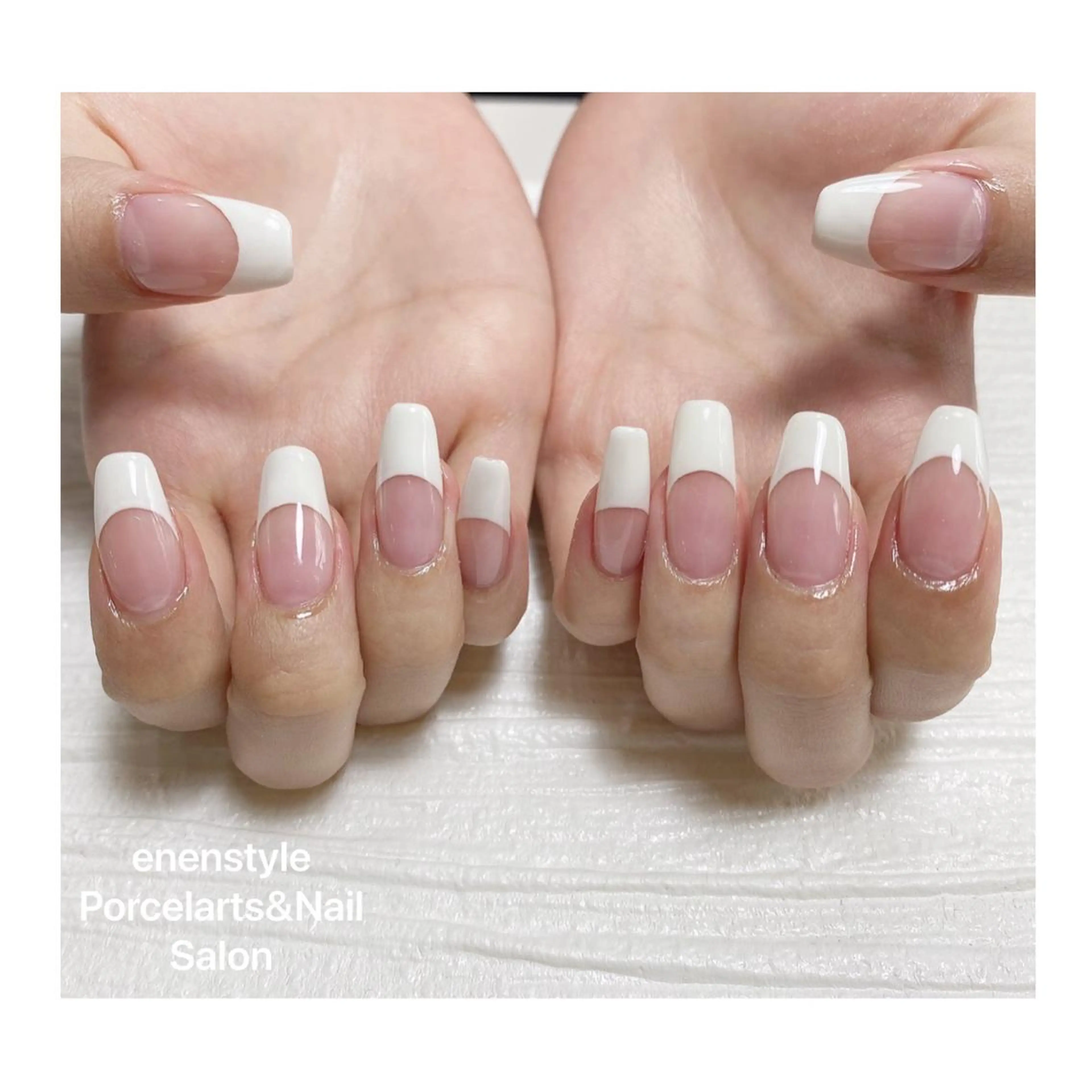 ミディアム ネイル ハンドネイル 👑enen style👑のネイルデザイン