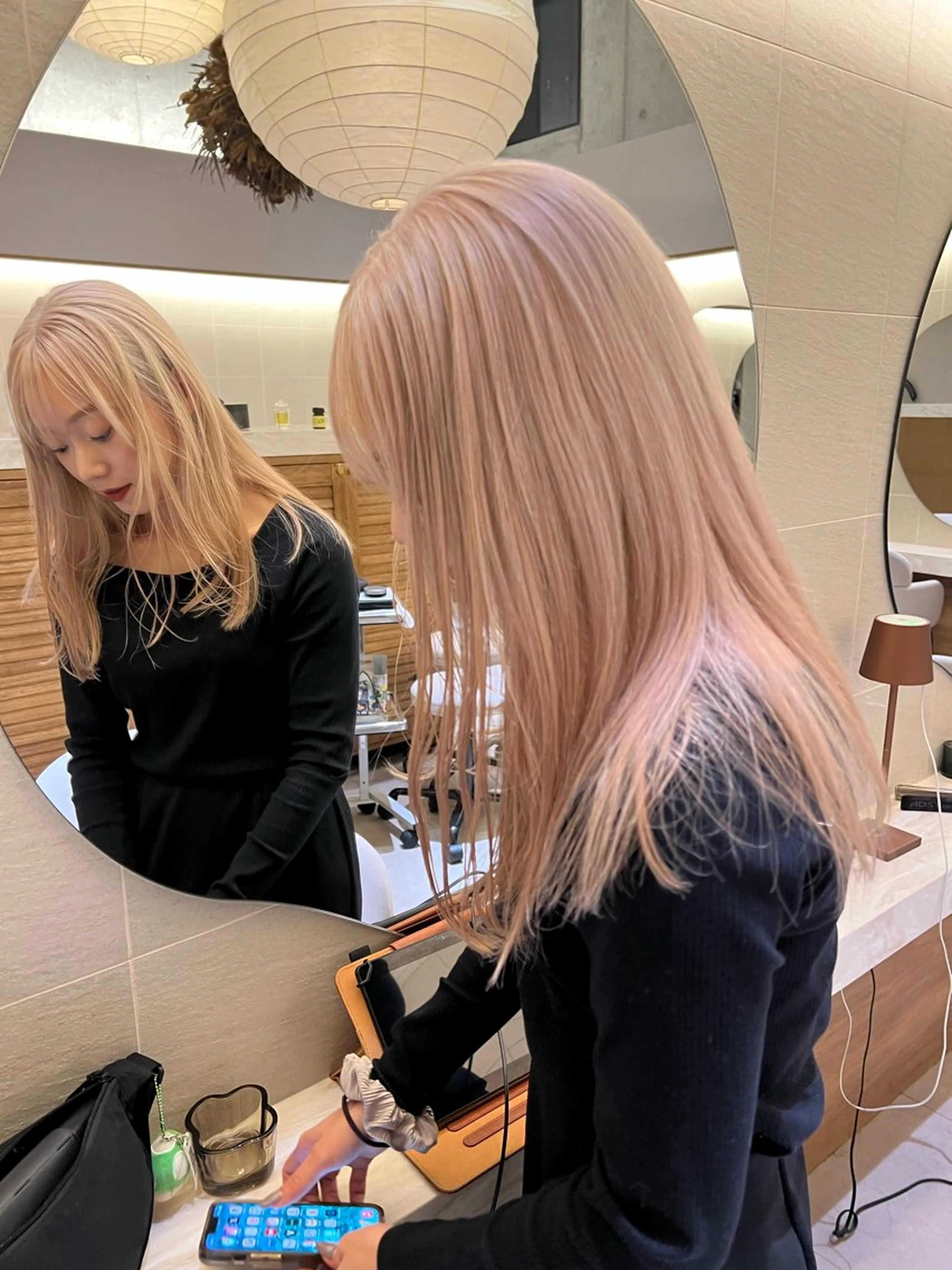 カラー yiye青山店所属・無料カットモデル /yuukaのヘアスタイル