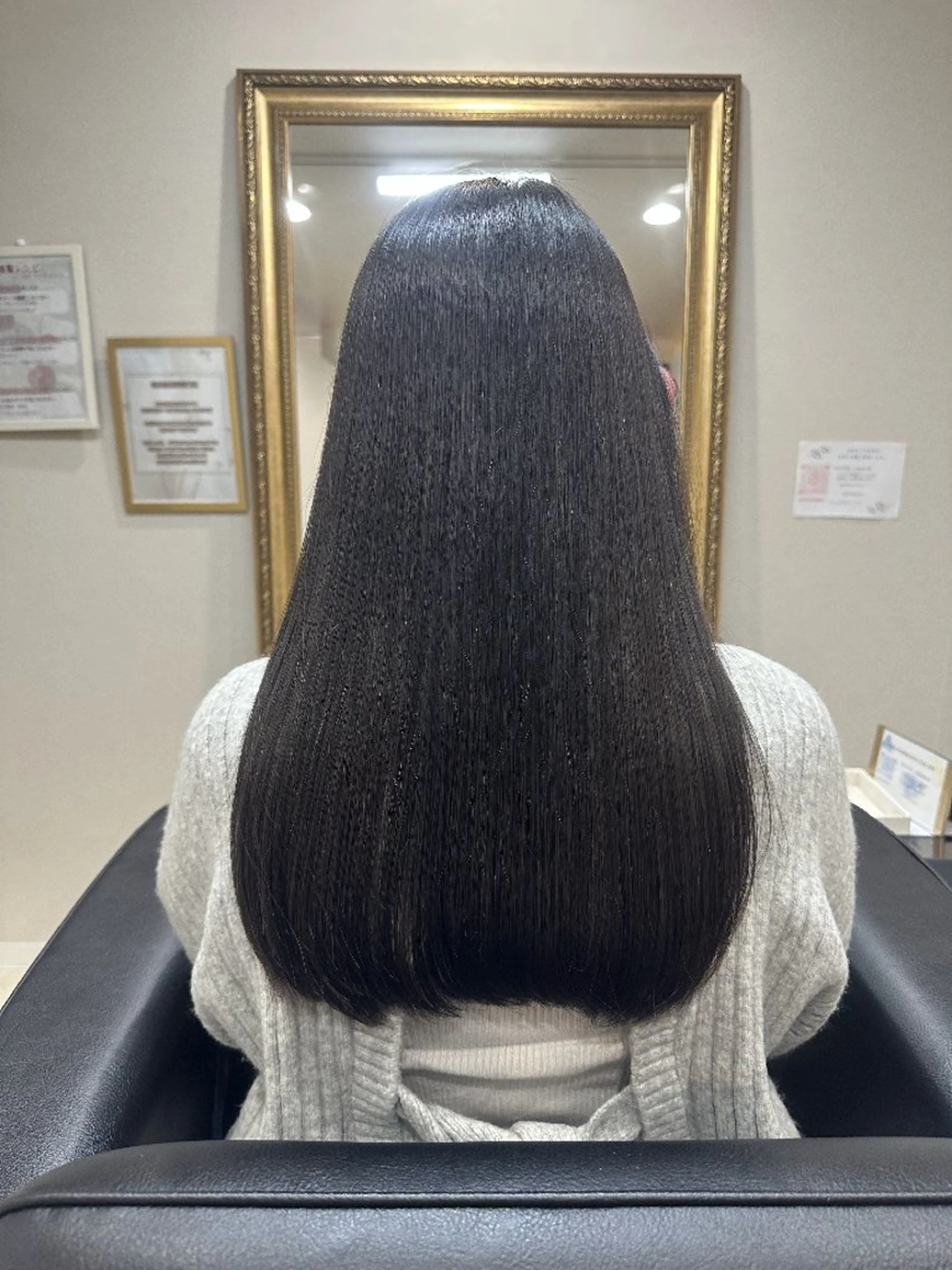 ロング カット トリートメント fee 北千住のヘアスタイル
