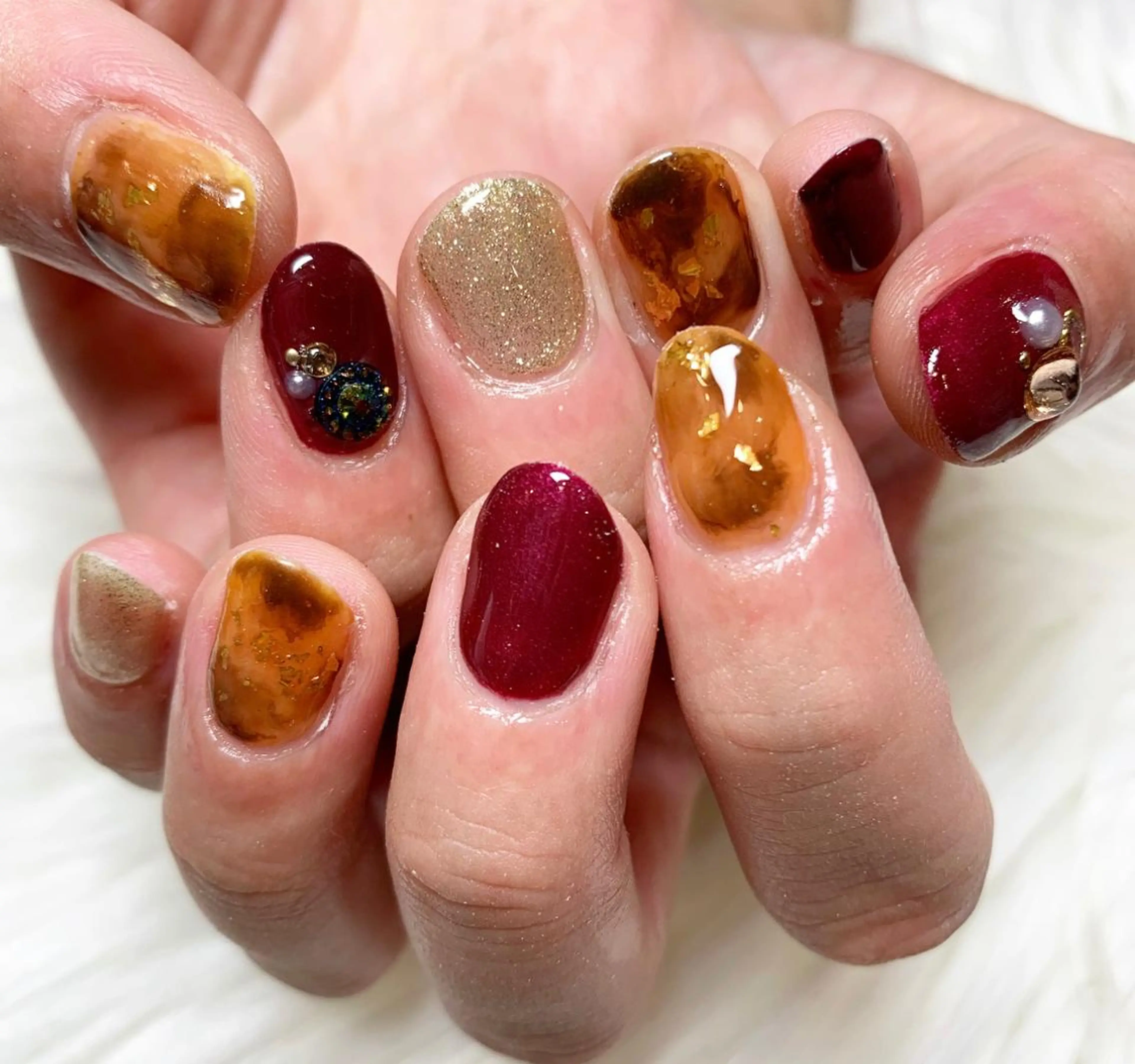 ネイル 駒月 明日香のネイルデザイン