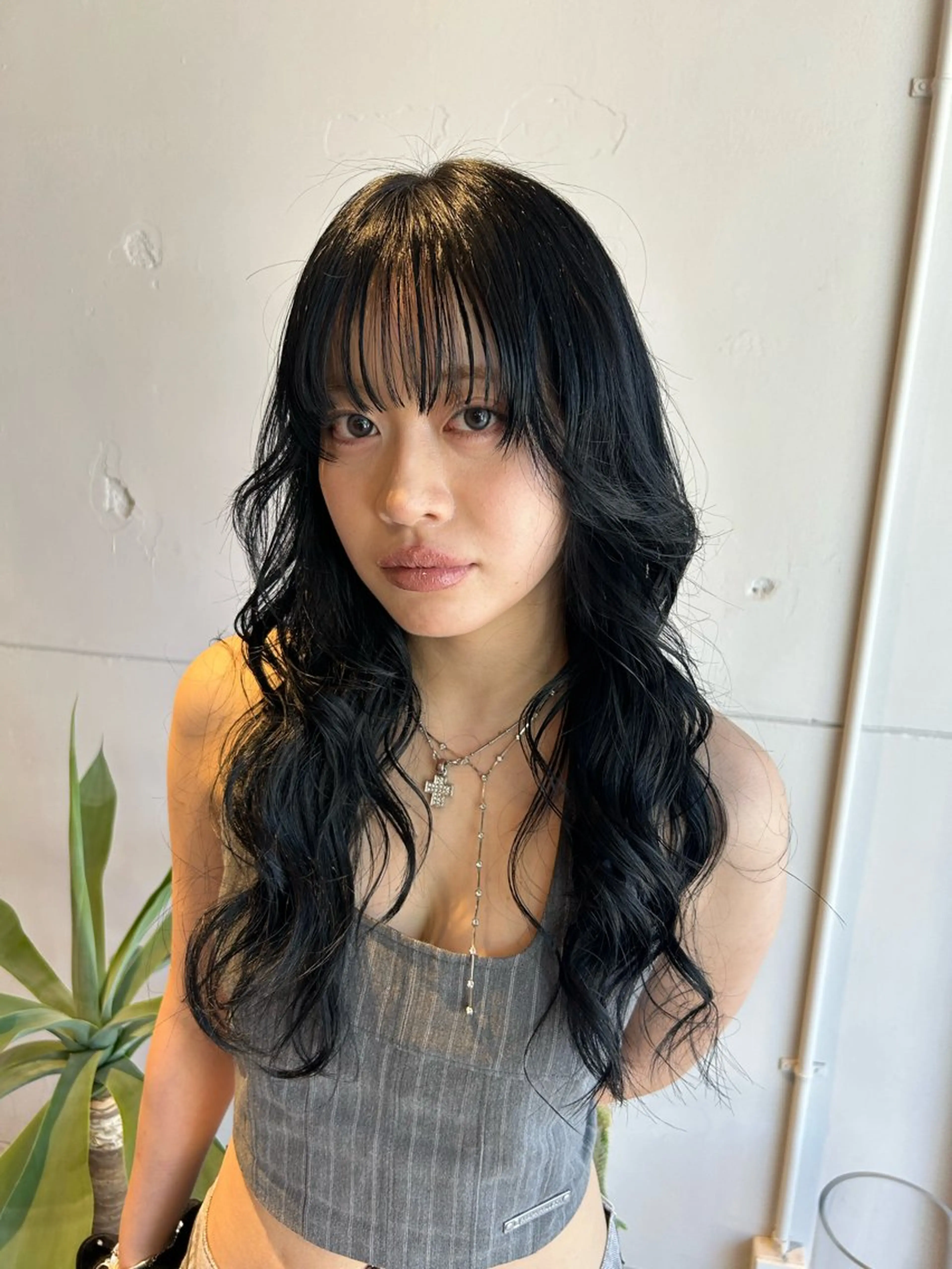 ロング カラー 🗽デザインカラー/ パーマ/MIRU🗽のヘアスタイル