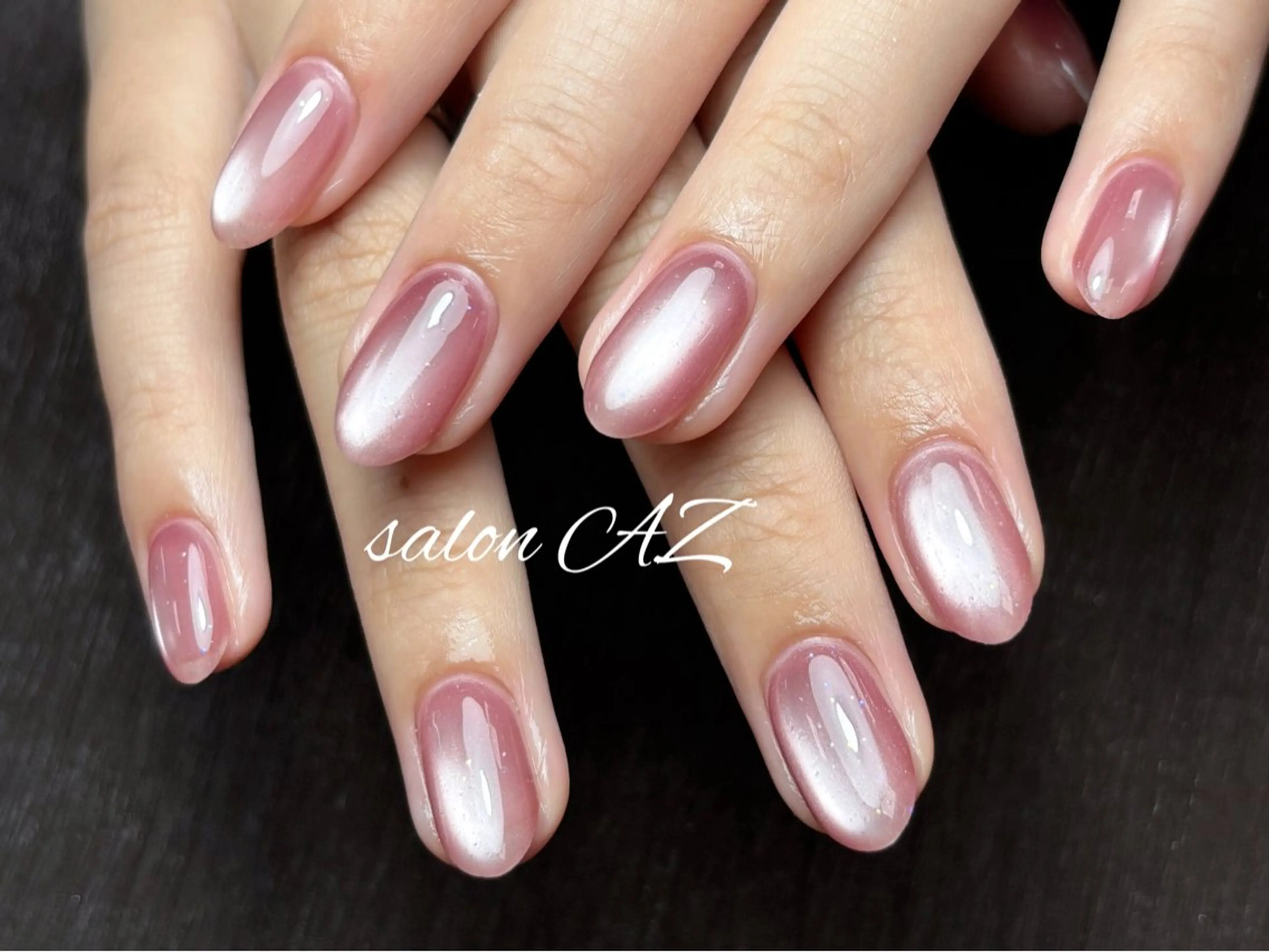 ネイル アートネイル 長さ出し フットネイル フレンチネイル ジェルネイル ハンドネイル salon AZのネイルデザイン