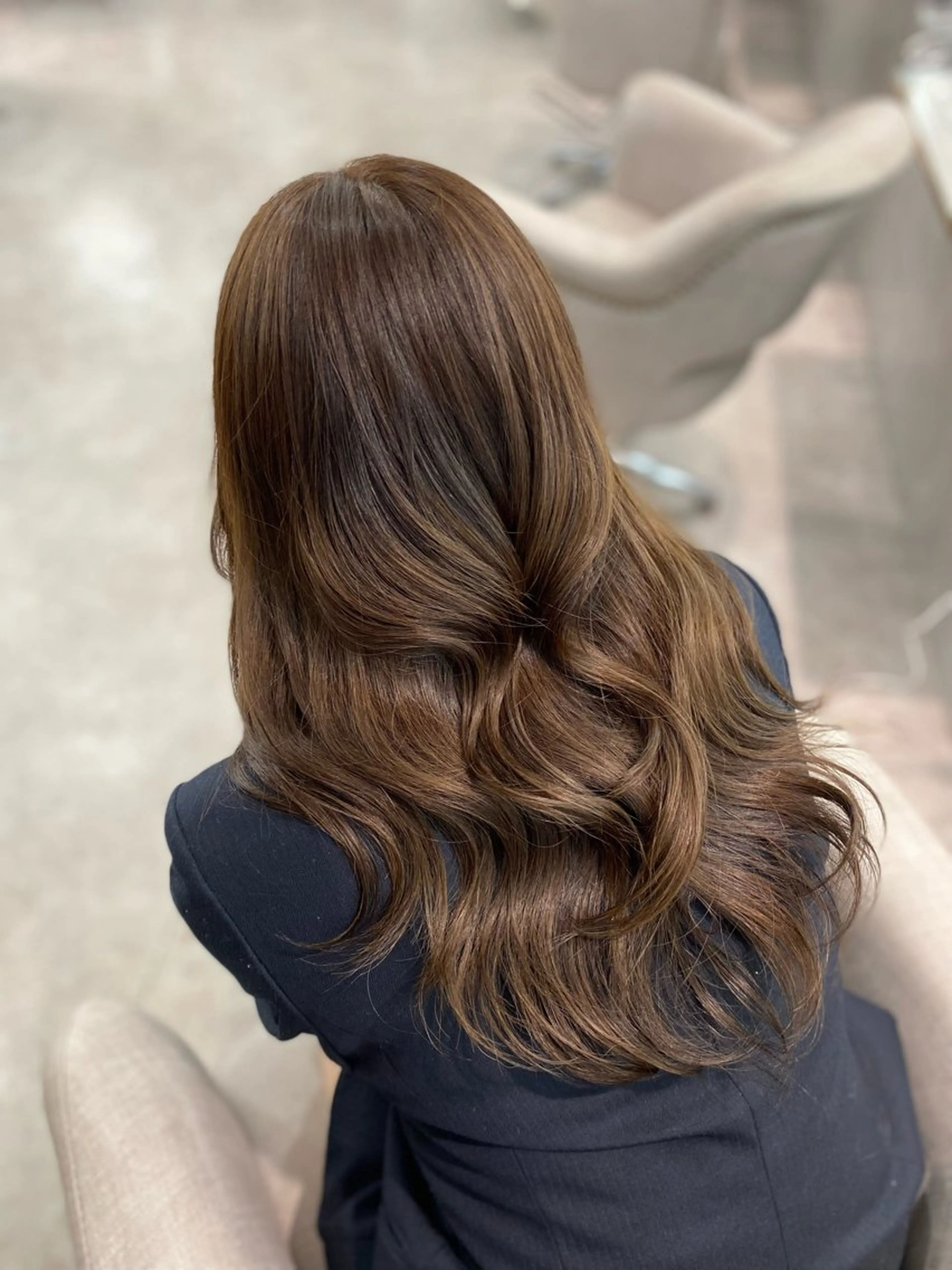 ロング カット Wixy mimi所属・Miu🐰/栄/艶髪 名古屋/ピンク髪のヘアスタイル